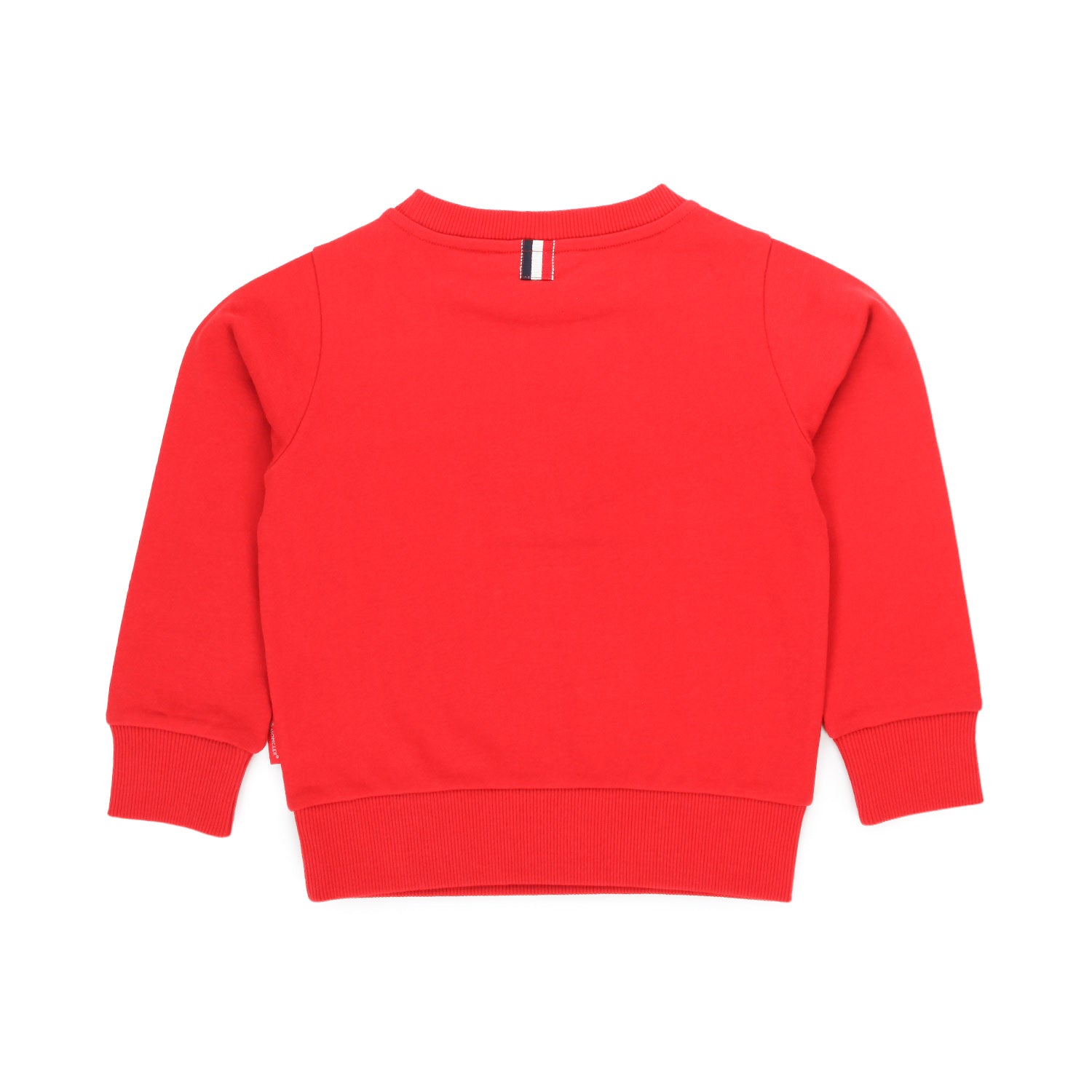 FELPA ROSSA CON PATCH NERA BAMBINO E TEEN - annameglio.com abbigliamento moda