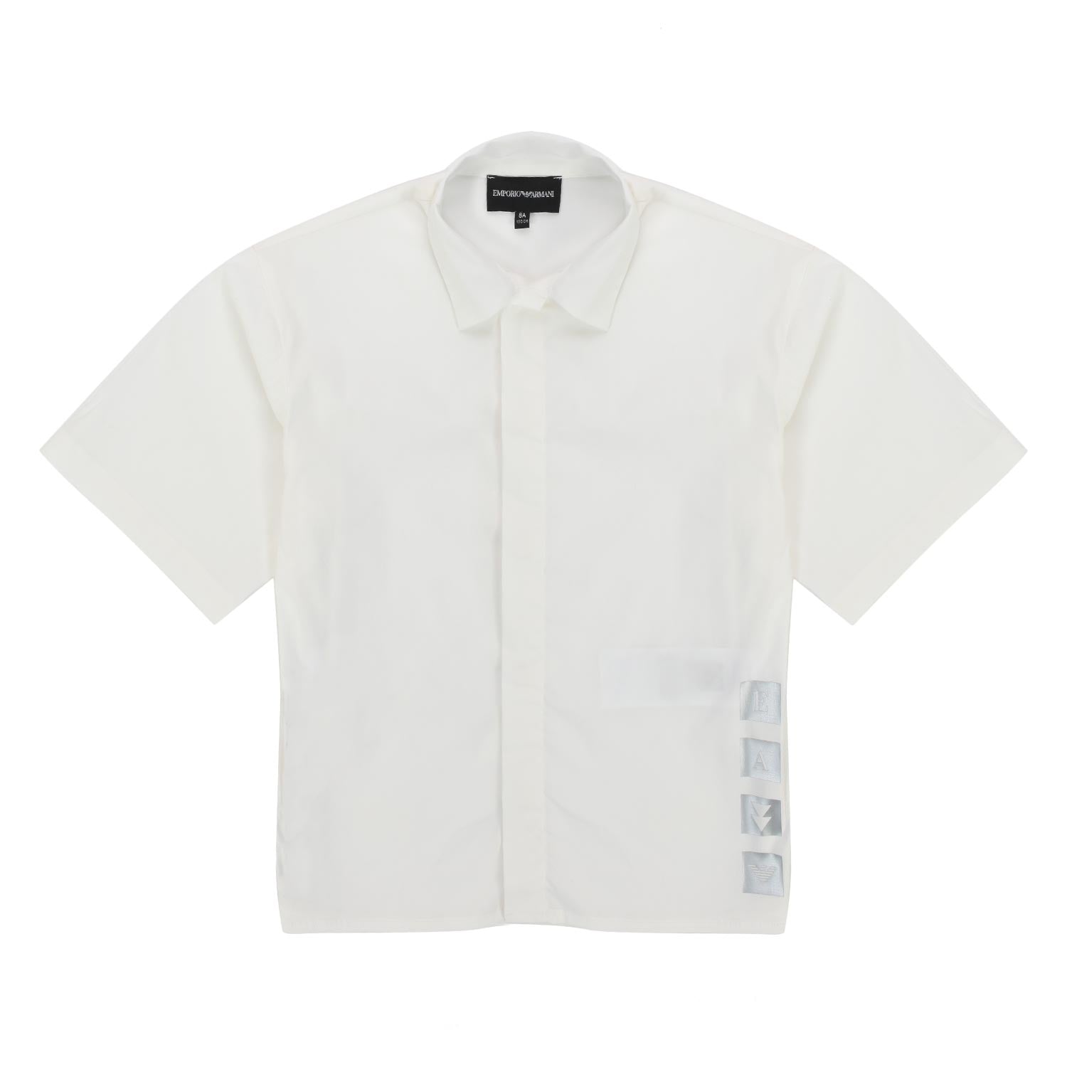 CAMICIA MANICA CORTA BIANCA BAMBINO E TEEN - annameglio.com abbigliamento moda