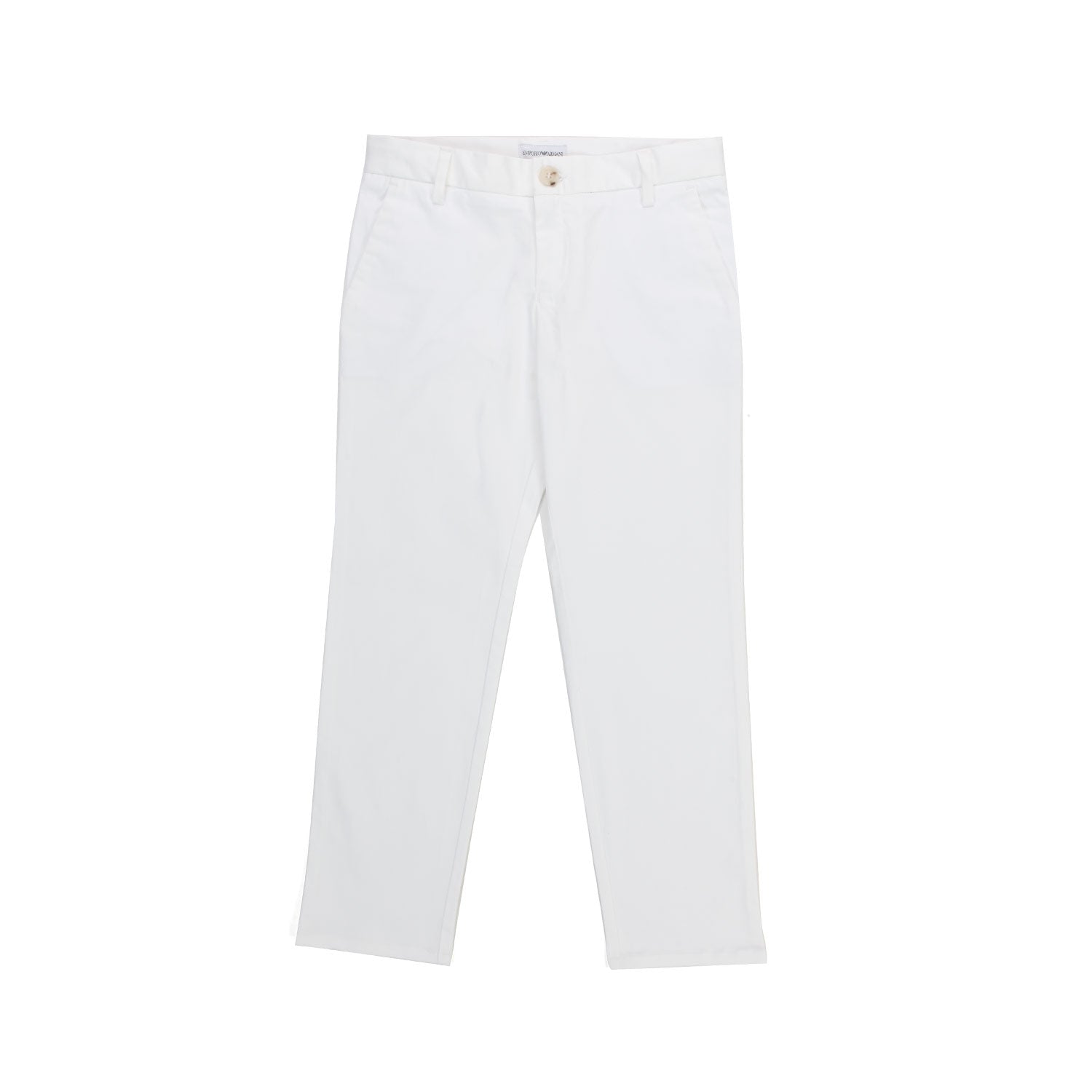 PANTALONE CHINO BIANCO OTTICO BAMBINO E TEEN - annameglio.com abbigliamento moda