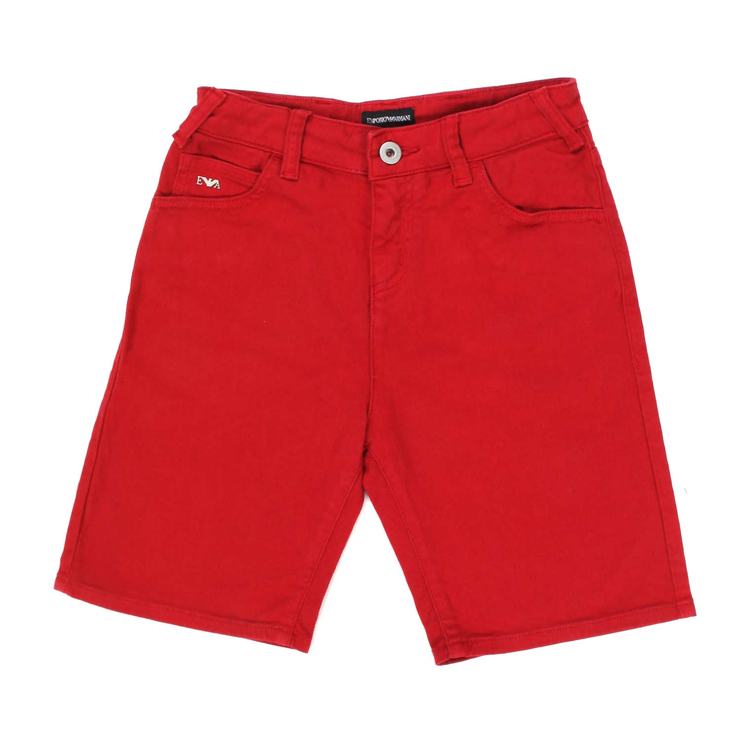 BERMUDA ROSSO IN BULL BAMBINO - annameglio.com abbigliamento moda