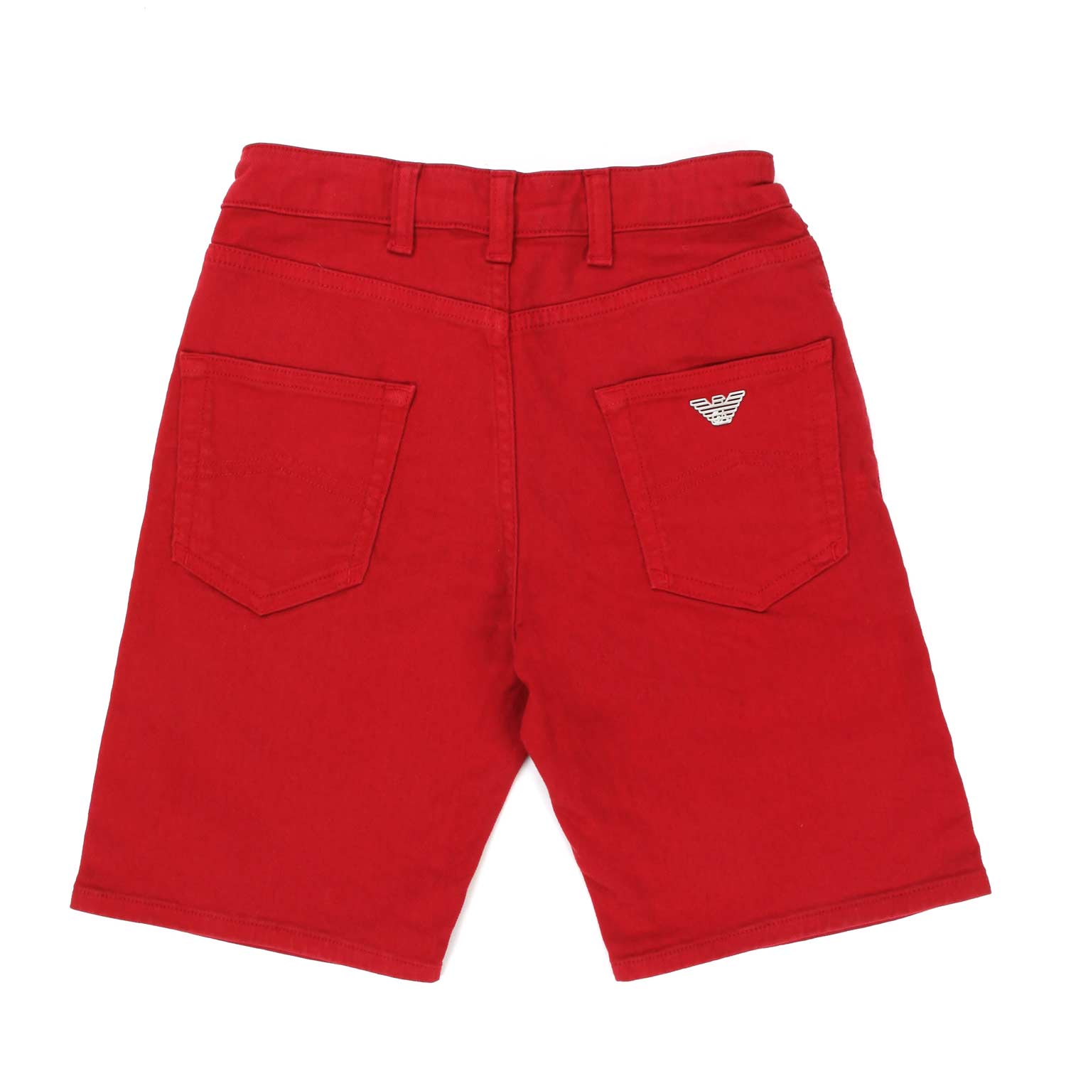 BERMUDA ROSSO IN BULL BAMBINO - annameglio.com abbigliamento moda