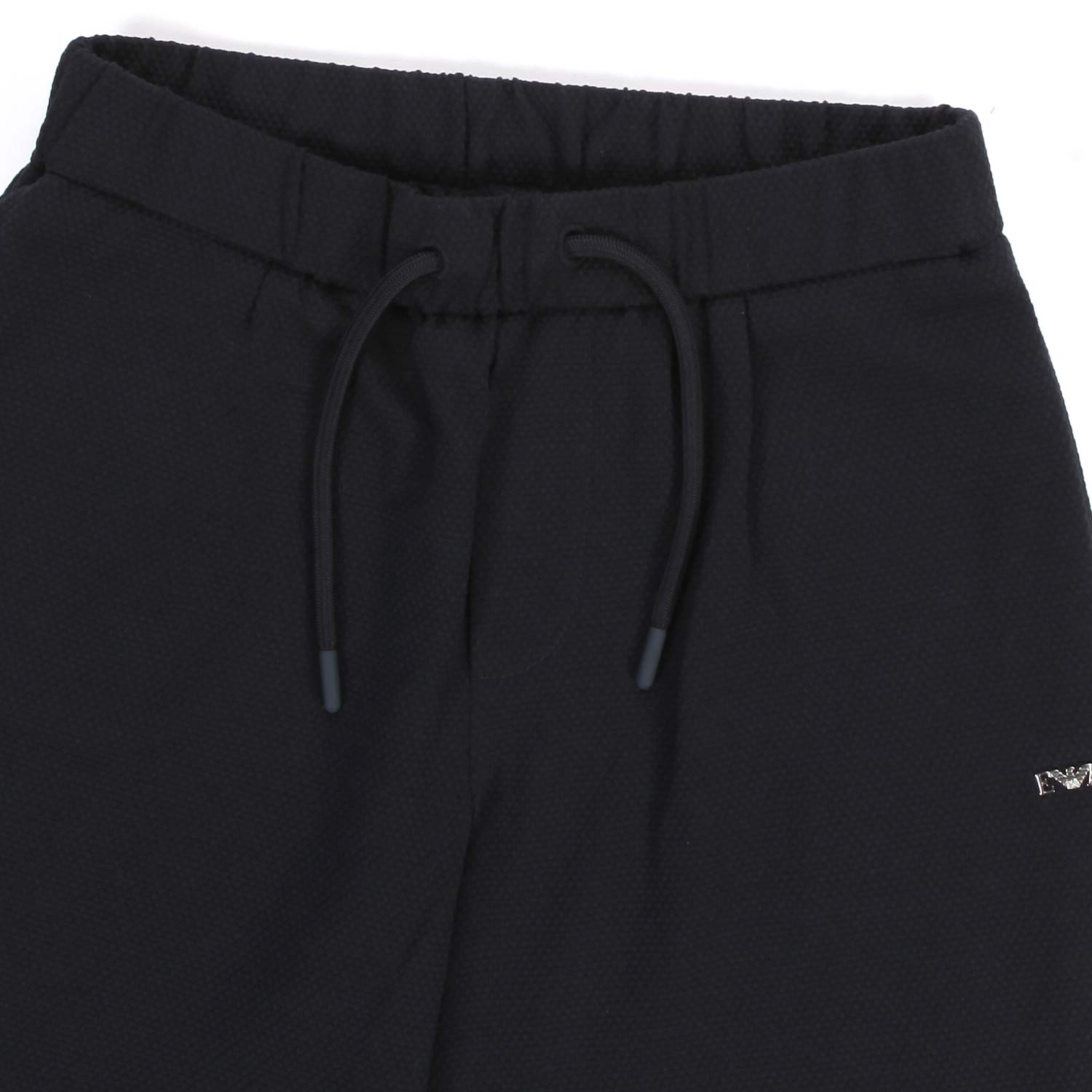 PANTALONCINO BLU SCURO CON COULISSE BAMBINO - annameglio.com abbigliamento moda