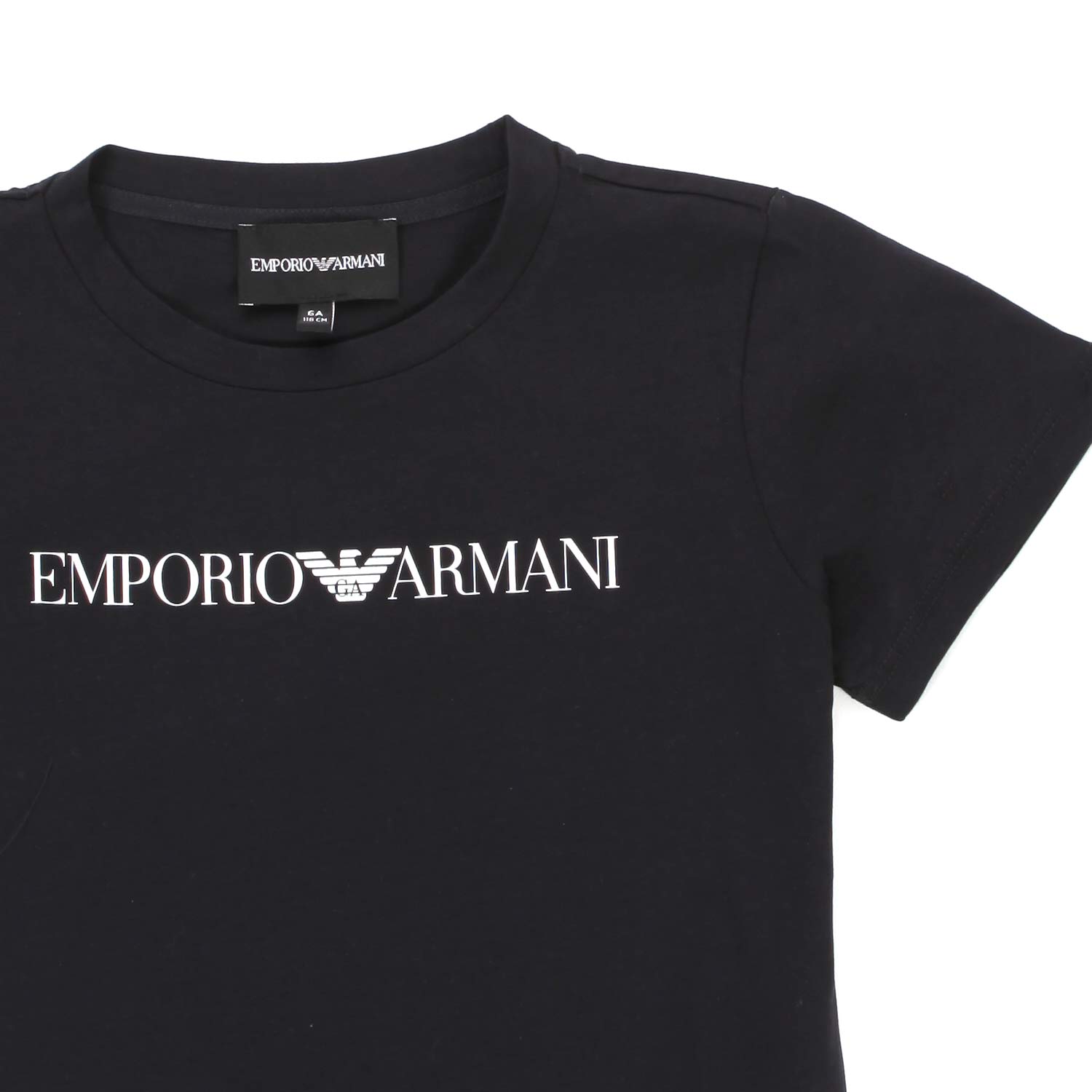 T-SHIRT NERA IN PIMA BAMBINO E TEEN - annameglio.com abbigliamento moda