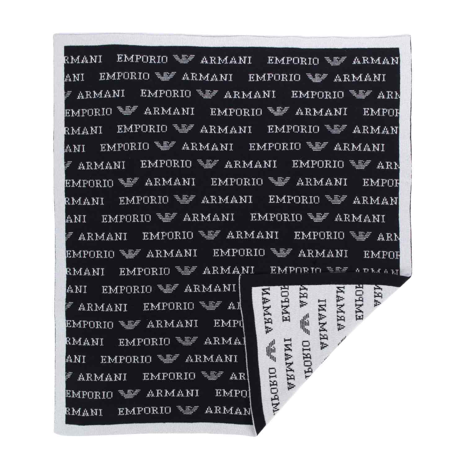 COPERTINA BLU NAVY E BIANCA PER BEBÈ UNISEX - annameglio.com abbigliamento moda