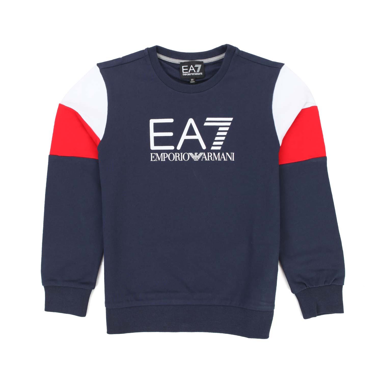 FELPA BLU CON SPALLE COLOR-BLOCK BAMBINO E TEEN - annameglio.com abbigliamento moda