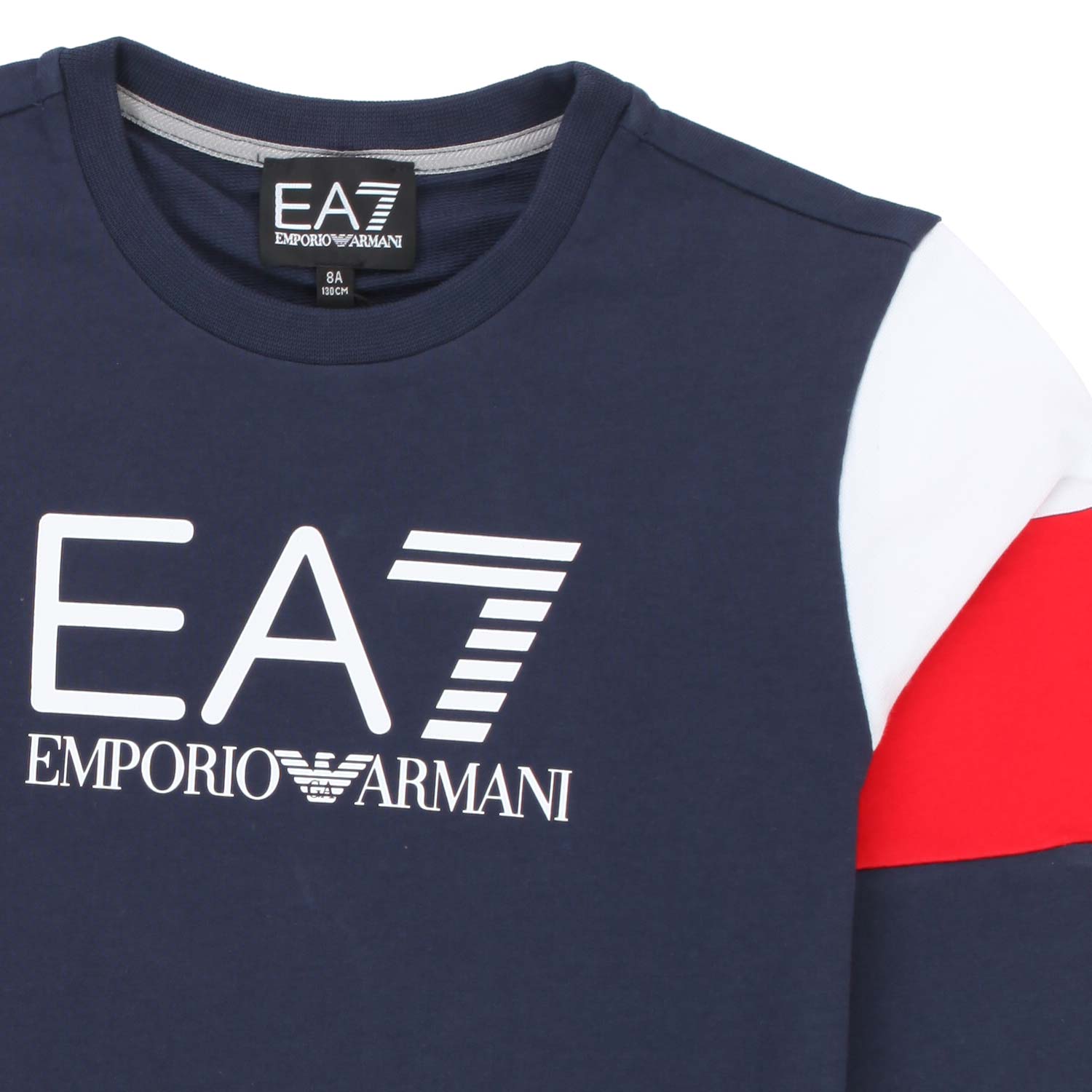 FELPA BLU CON SPALLE COLOR-BLOCK BAMBINO E TEEN - annameglio.com abbigliamento moda