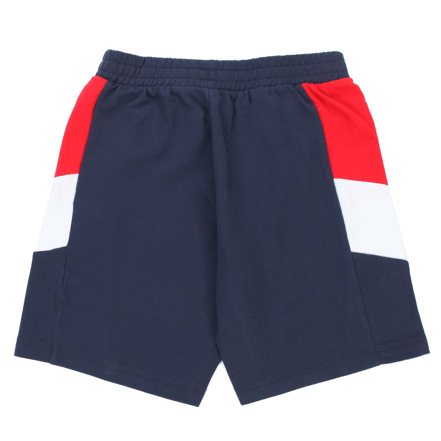 SHORTS IN FELPA COLOR-BLOCK BLU BAMBINO E TEEN - annameglio.com abbigliamento moda