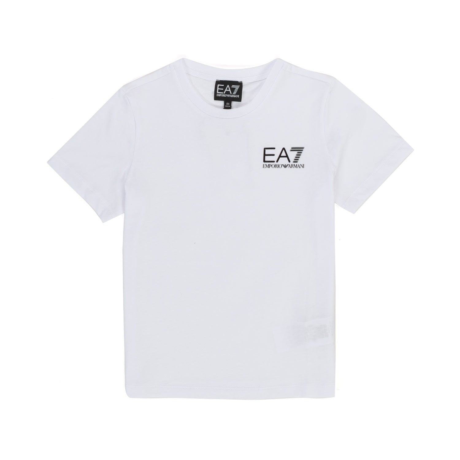 T-SHIRT BIANCA CON LOGO EA7 BAMBINO E TEEN - annameglio.com abbigliamento moda