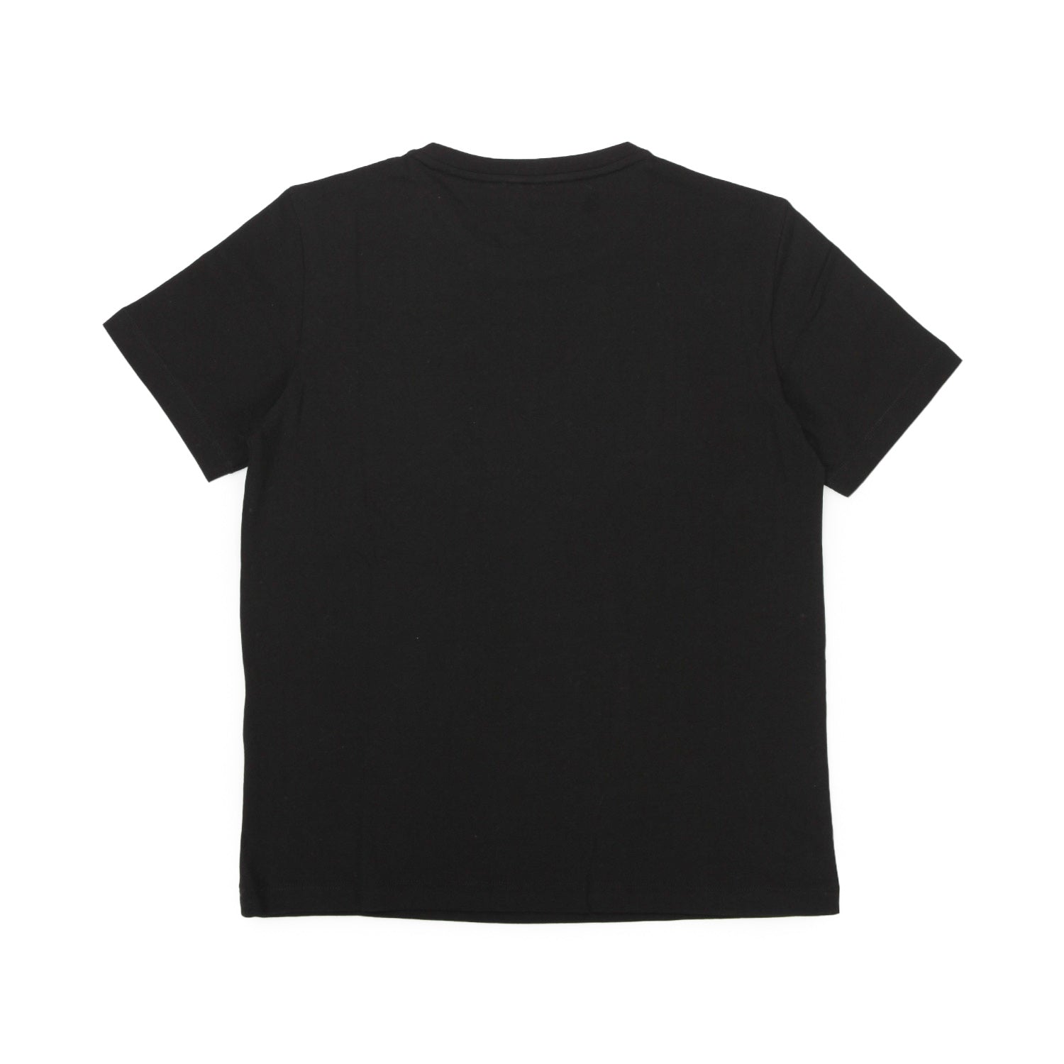 T-SHIRT EA7 NERA CON LOGO GIALLO FLUO BAMBINO TEEN - annameglio.com abbigliamento moda