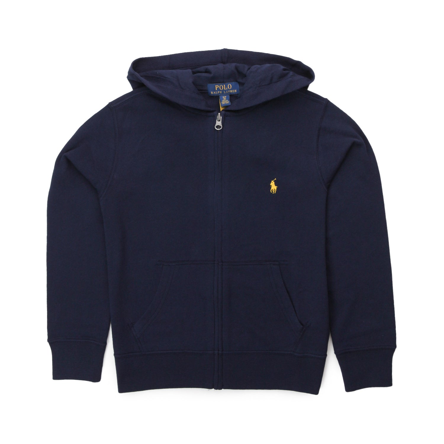 FELPA HOODIE BLU CON LOGO POLO BAMBINO E TEEN - annameglio.com abbigliamento moda