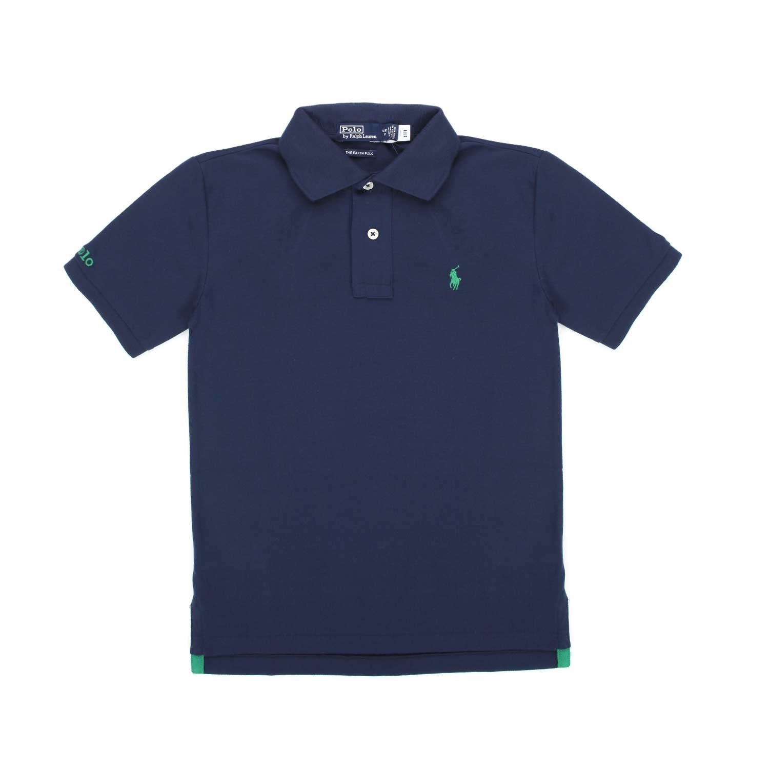 POLO EARTH BLU NAVY BAMBINO E TEENAGER - annameglio.com abbigliamento moda