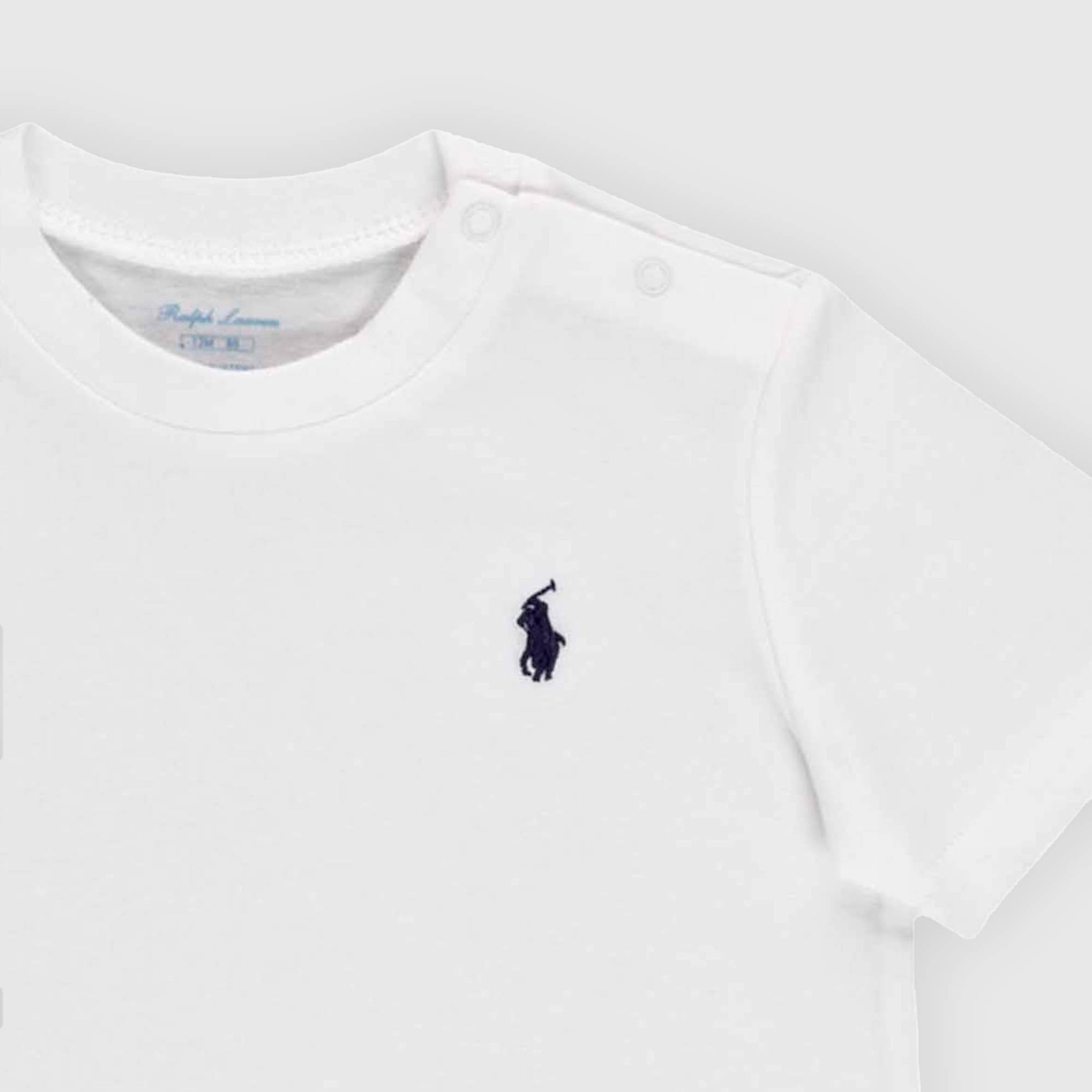 T-SHIRT BIANCA BIMBO LOGO - annameglio.com abbigliamento moda