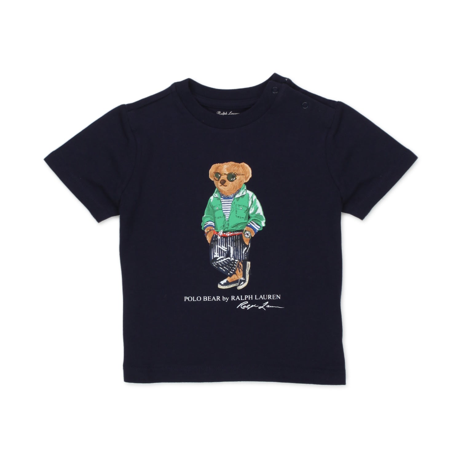 T-SHIRT POLO BEAR BLU SCURO BAMBINO E BEBÈ - annameglio.com abbigliamento moda