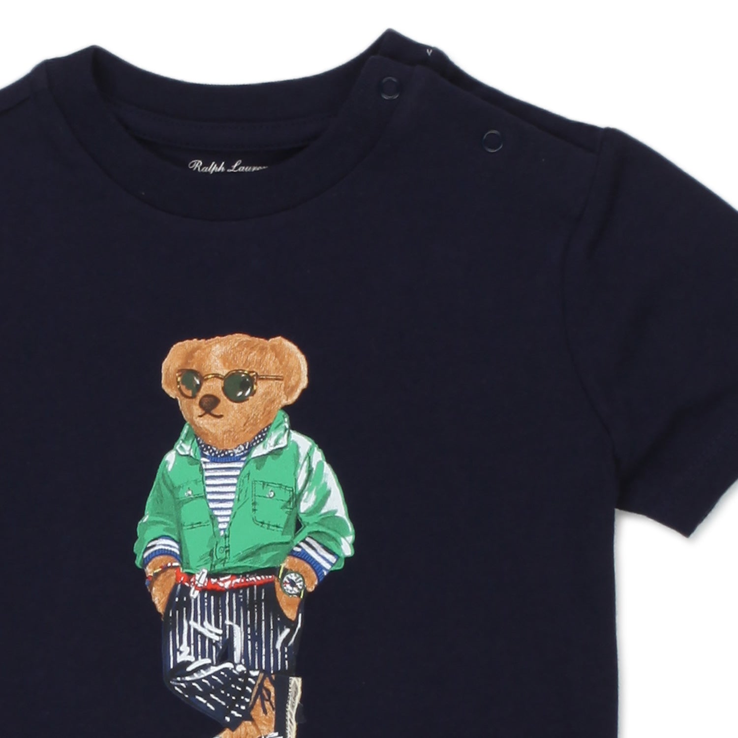 T-SHIRT POLO BEAR BLU SCURO BAMBINO E BEBÈ - annameglio.com abbigliamento moda
