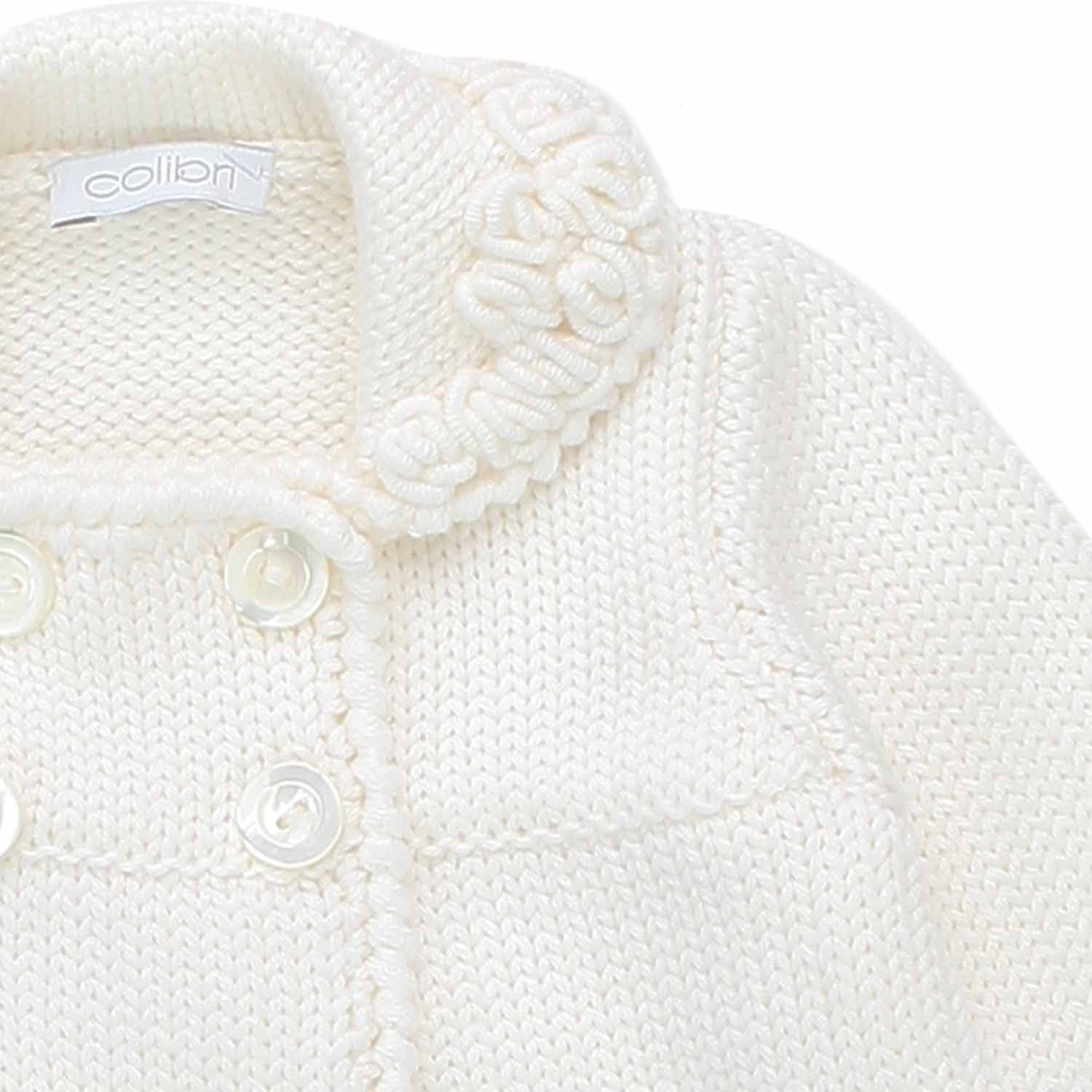 CAPPOTTINO DI LANA PANNA BIMBA E NEONATA - annameglio.com abbigliamento moda