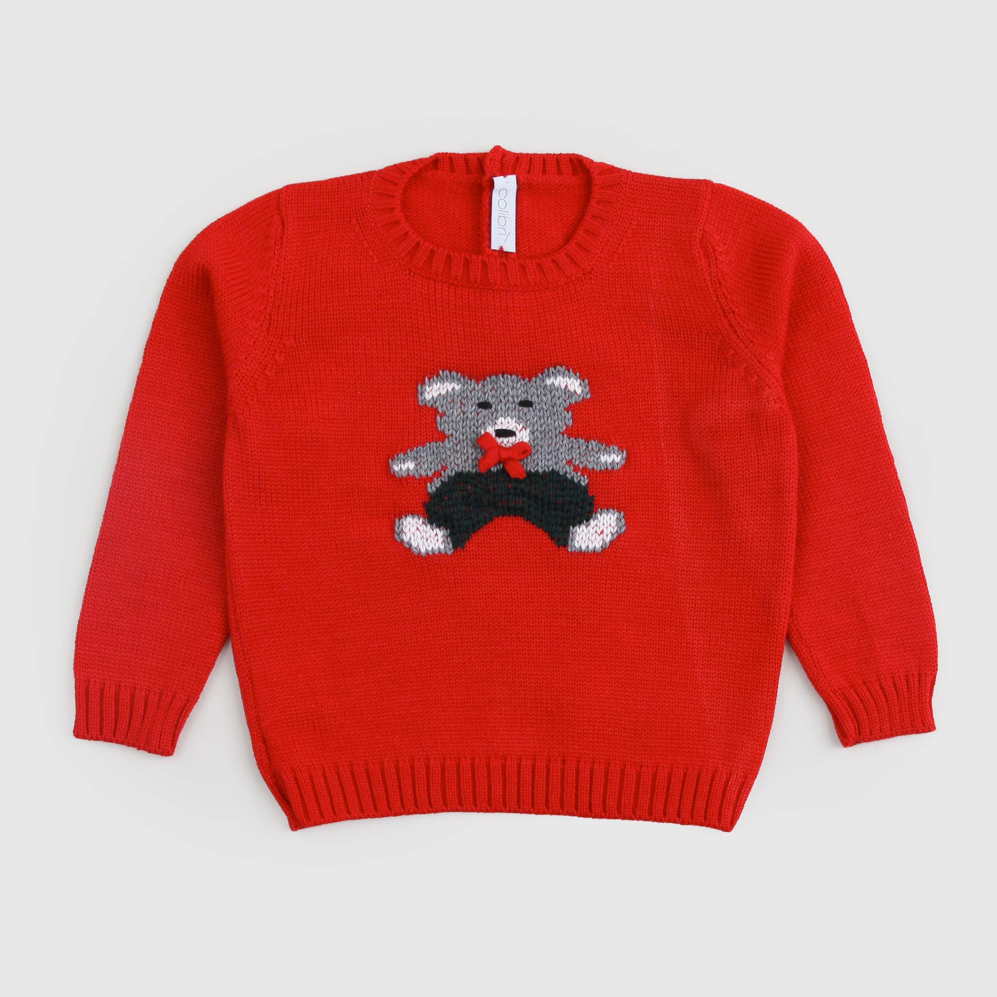 PULLOVER DI LANA ROSSO BIMBO E NEONATO - annameglio.com abbigliamento moda