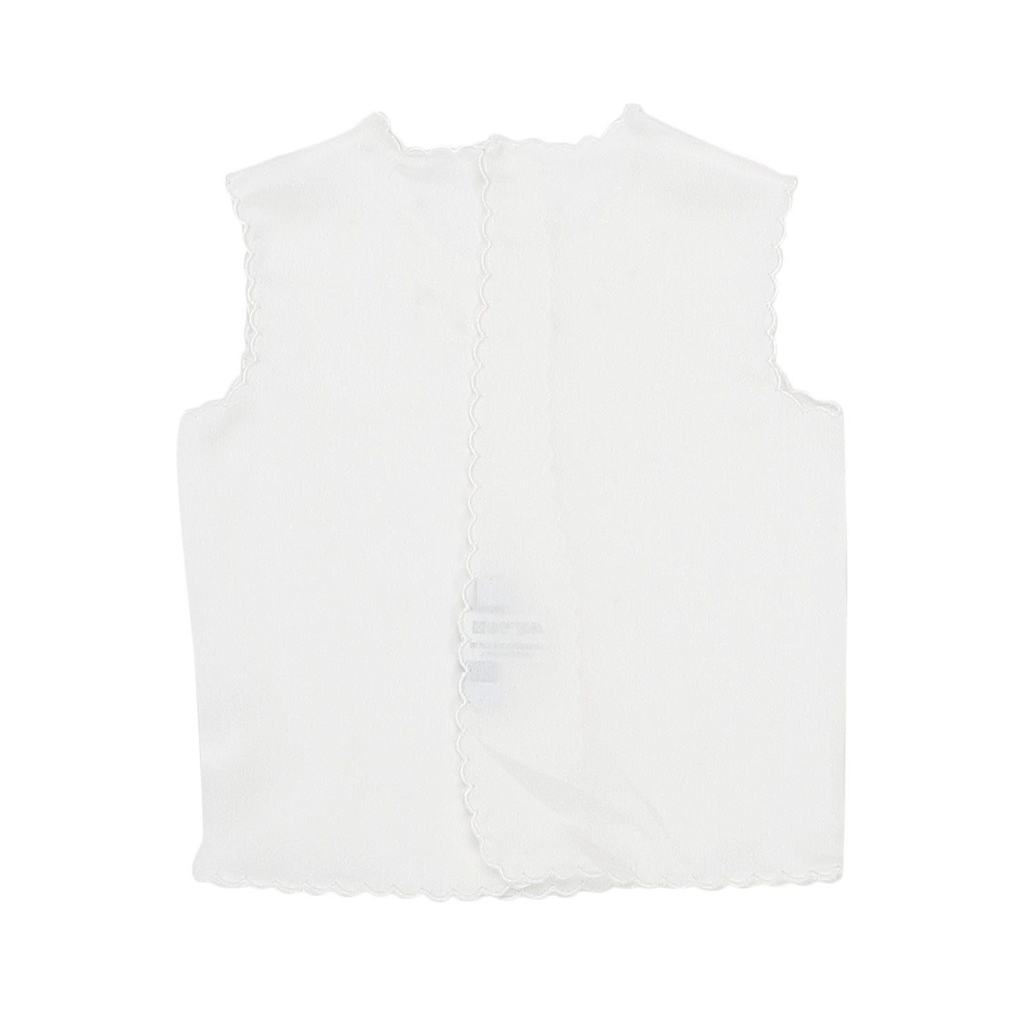 CANOTTA BIANCA DI SETA UNISEX - annameglio.com abbigliamento moda