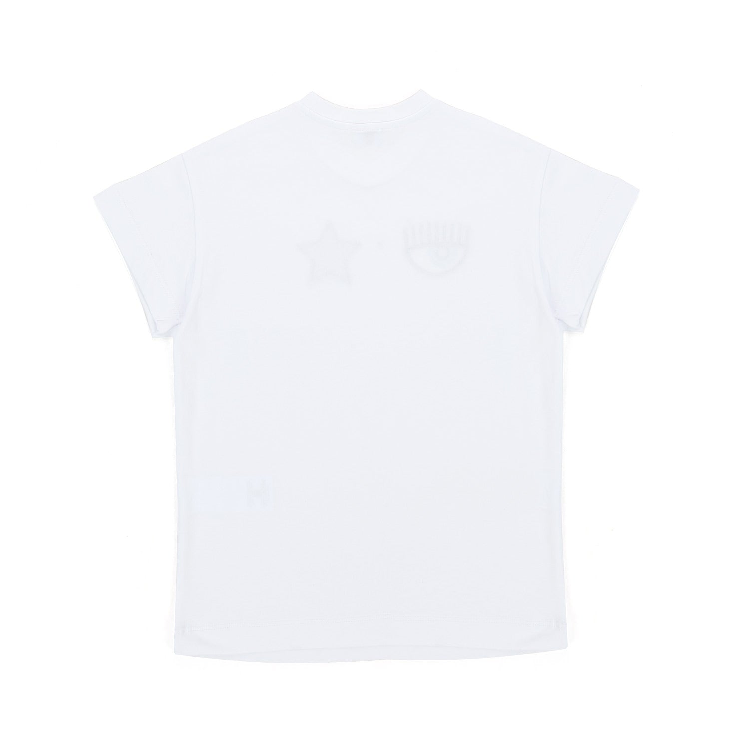T-SHIRT EYE STAR BIANCA BAMBINA - annameglio.com abbigliamento moda