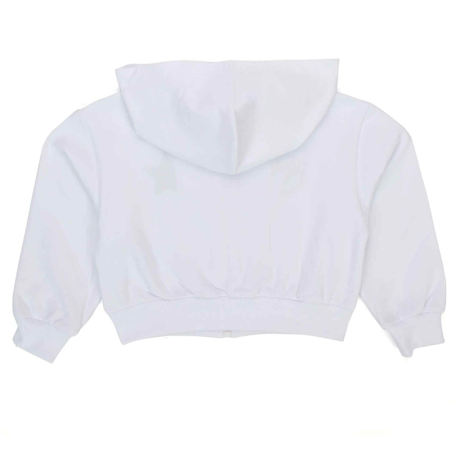 FELPA CROPPED EYE STAR BIANCA BAMBINA - annameglio.com abbigliamento moda