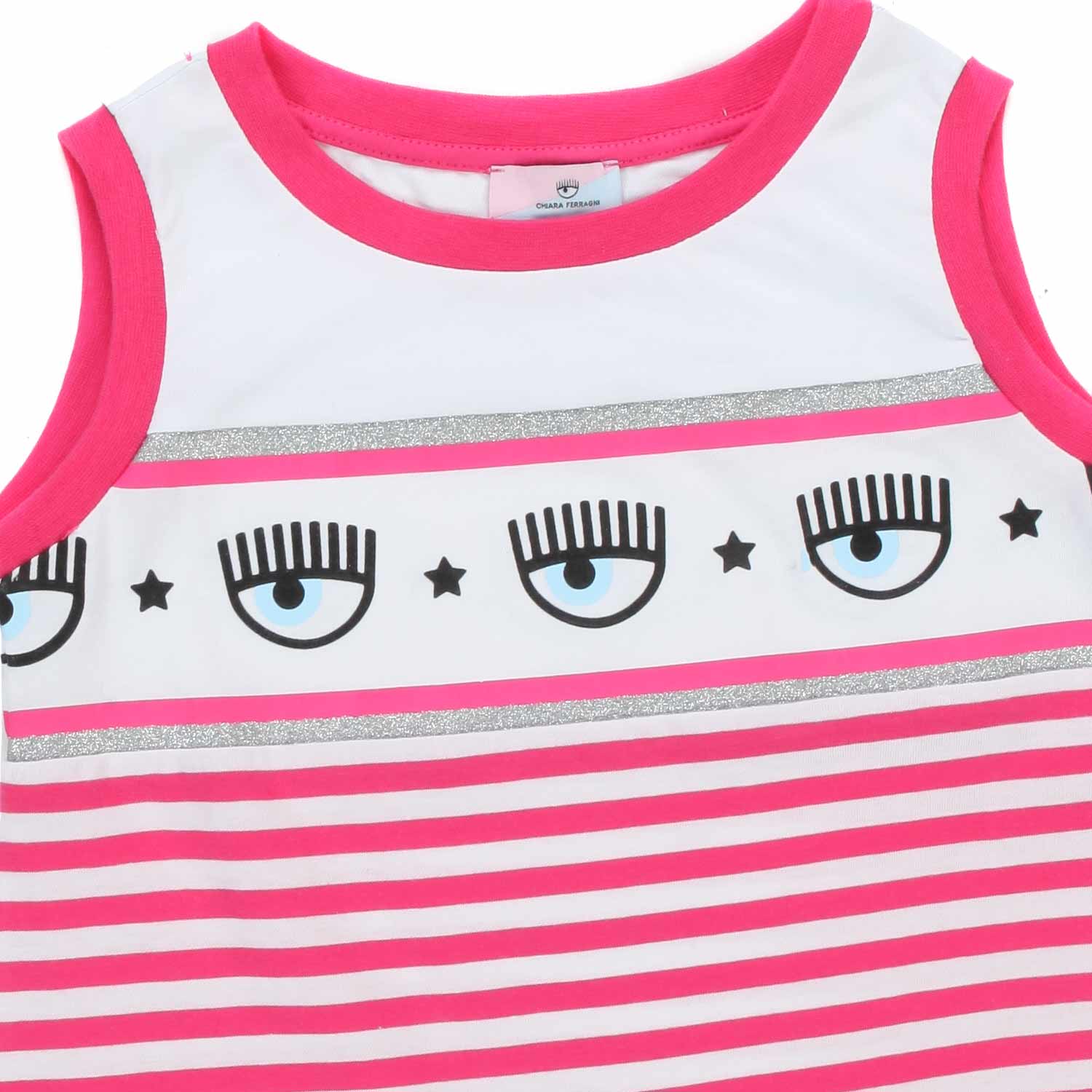 ABITO A RIGHE LOGOMANIA BIMBA - annameglio.com abbigliamento moda