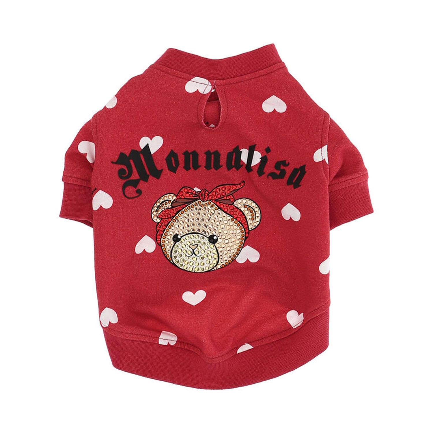 CAPPOTTINO ROSSO IN FELPA PER CANI - annameglio.com abbigliamento moda