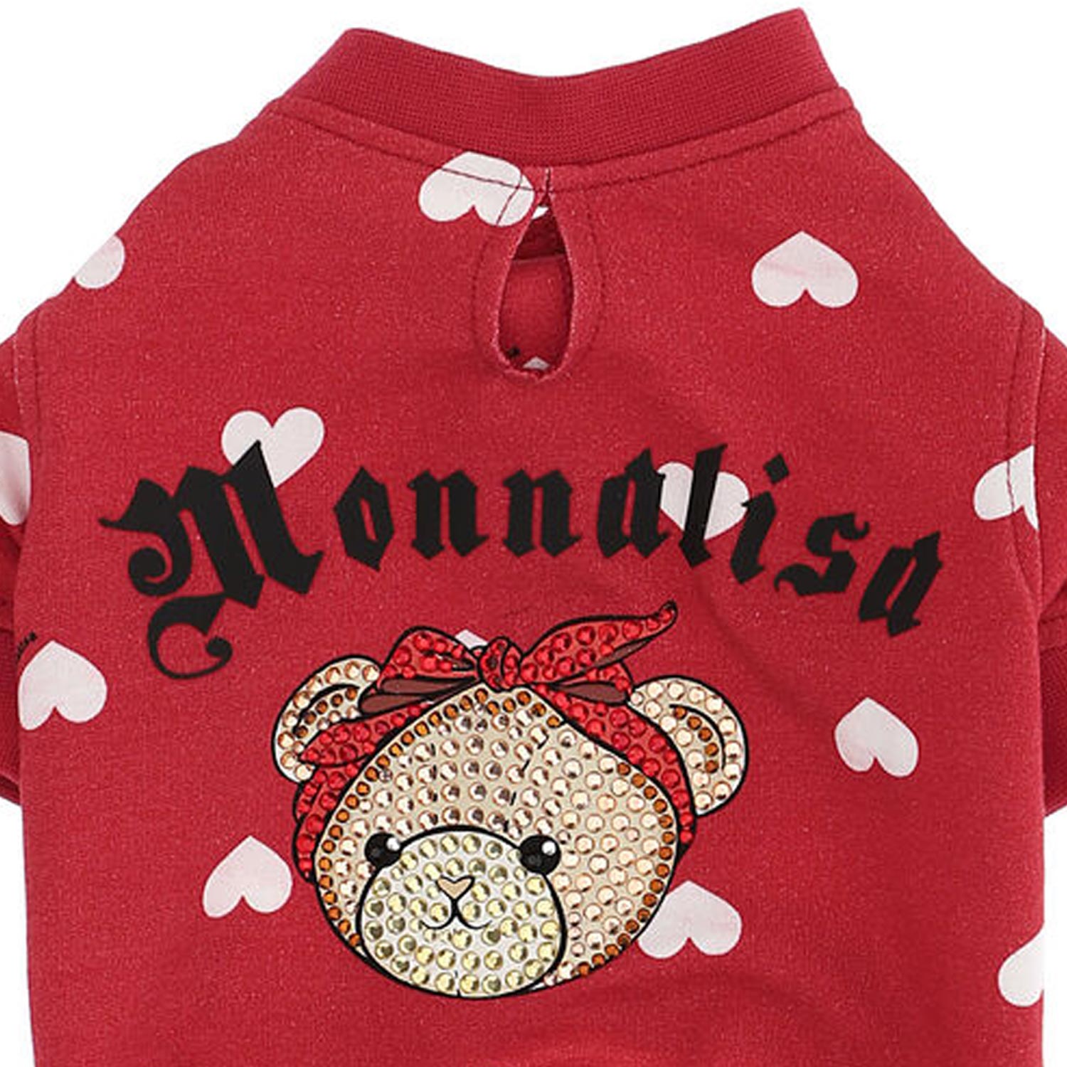 CAPPOTTINO ROSSO IN FELPA PER CANI - annameglio.com abbigliamento moda