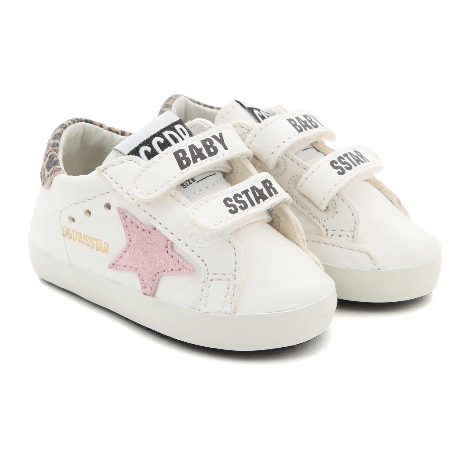 SNEAKER BABY SCHOOL BIANCA E ROSA BIMBA - annameglio.com abbigliamento moda