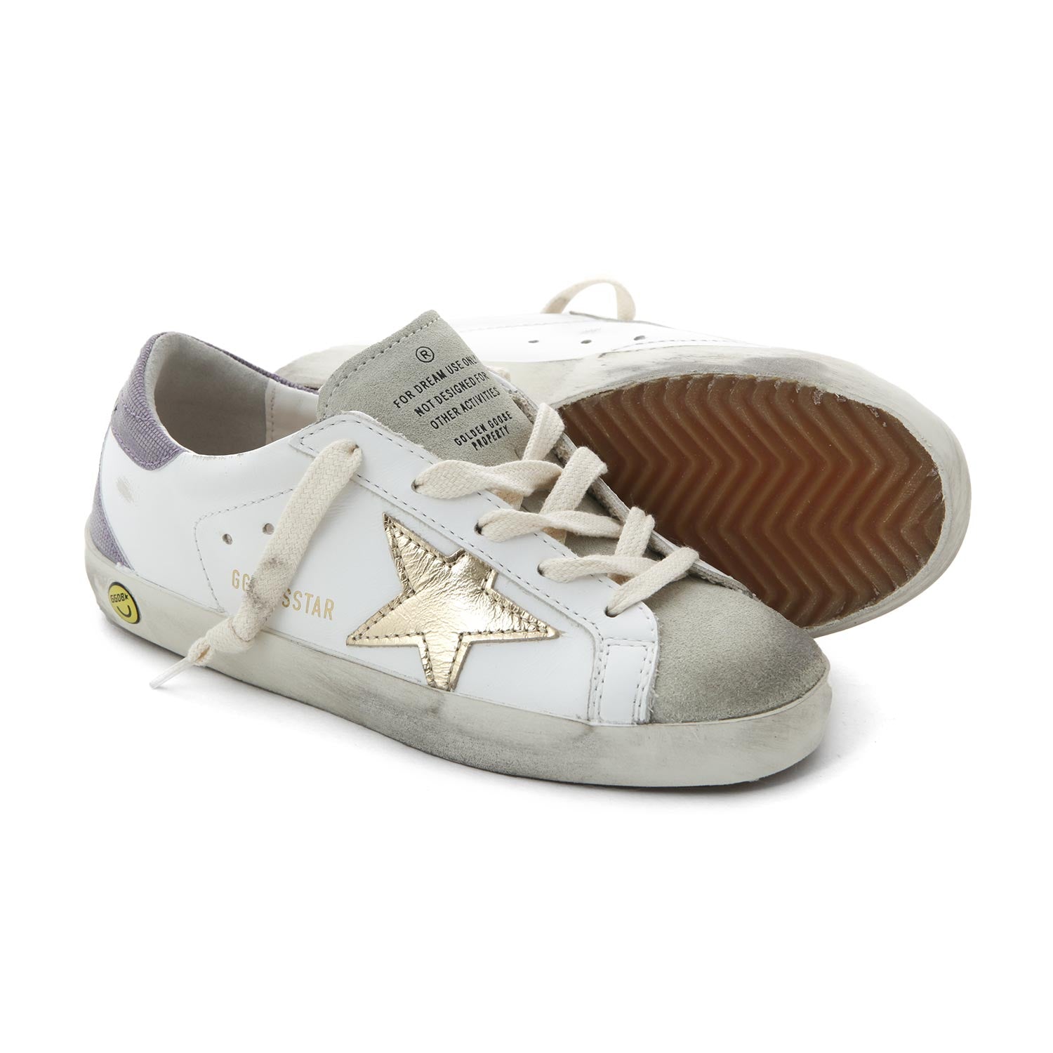 SNEAKERS SSTAR ORO E LILLA BAMBINA JR - annameglio.com abbigliamento moda