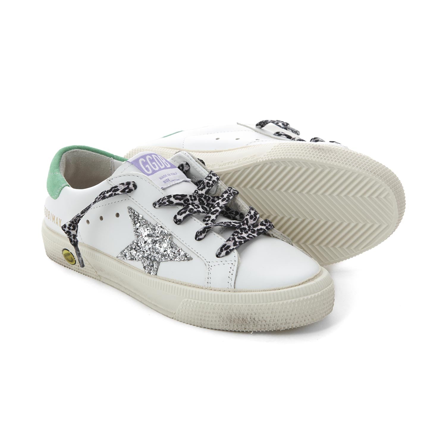 SNEAKERS SSTAR VERDE E SILVER BAMBINA JR - annameglio.com abbigliamento moda