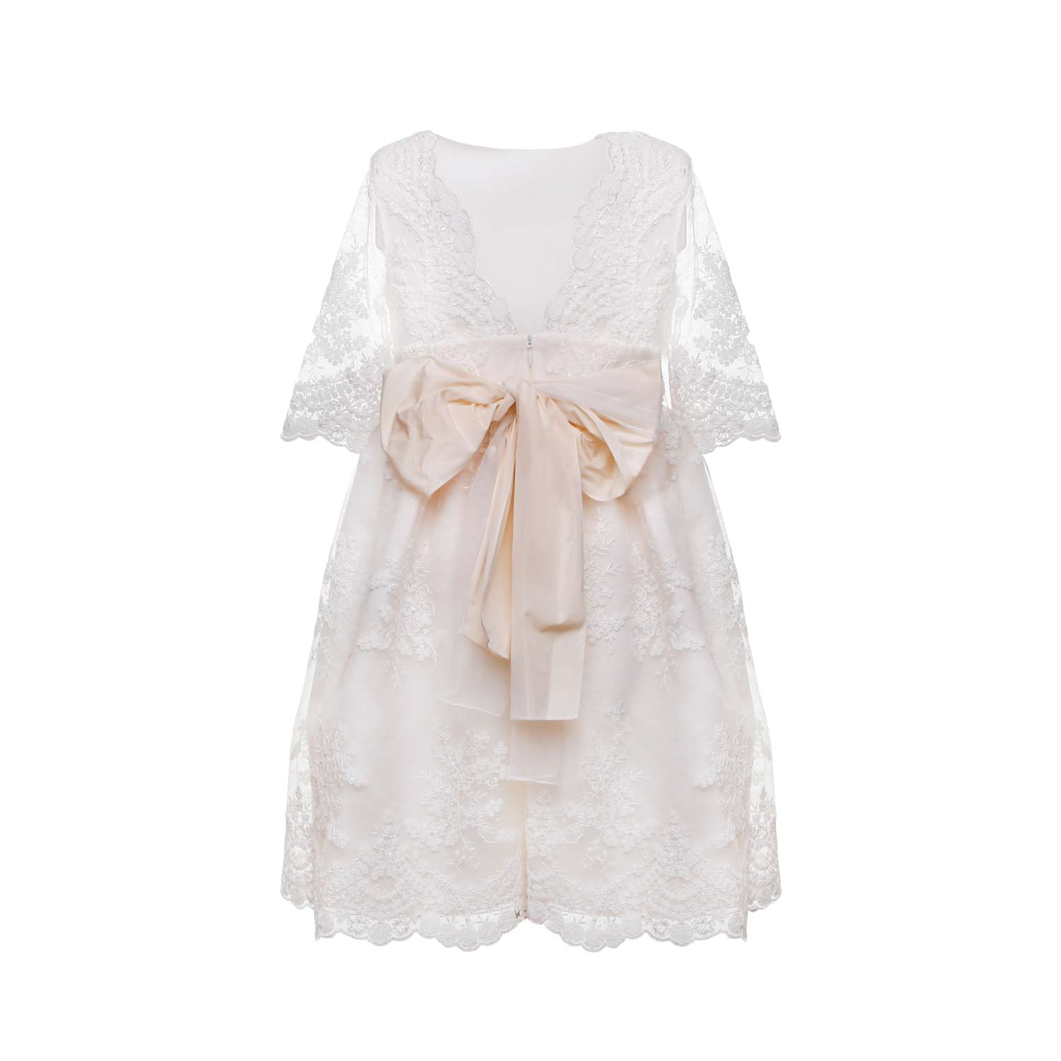 ABITO CERIMONIA BIANCO E AVORIO BAMBINA E TEEN - annameglio.com abbigliamento moda