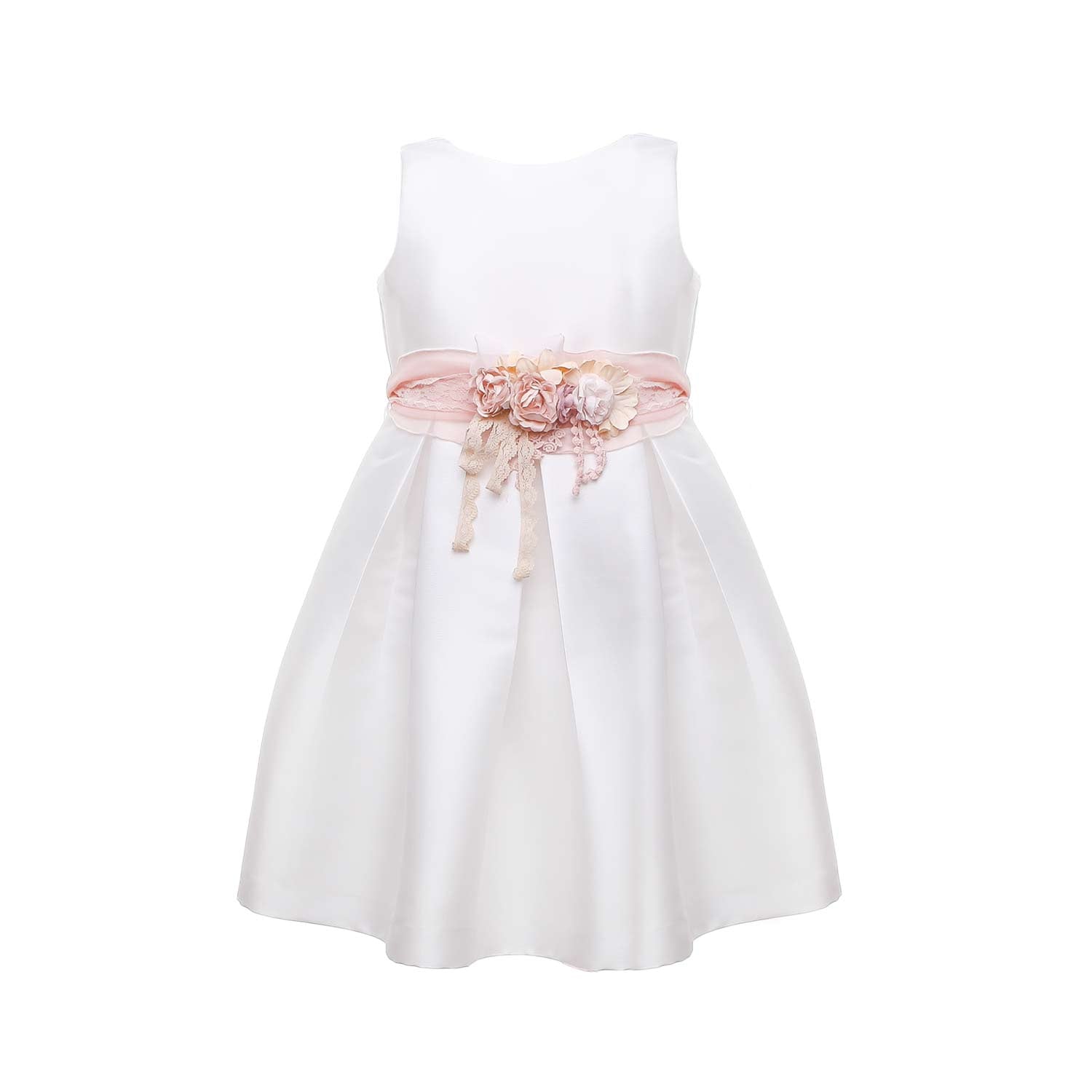 ABITO CERIMONIA BIANCO E MALVA BABY E TEEN - annameglio.com abbigliamento moda