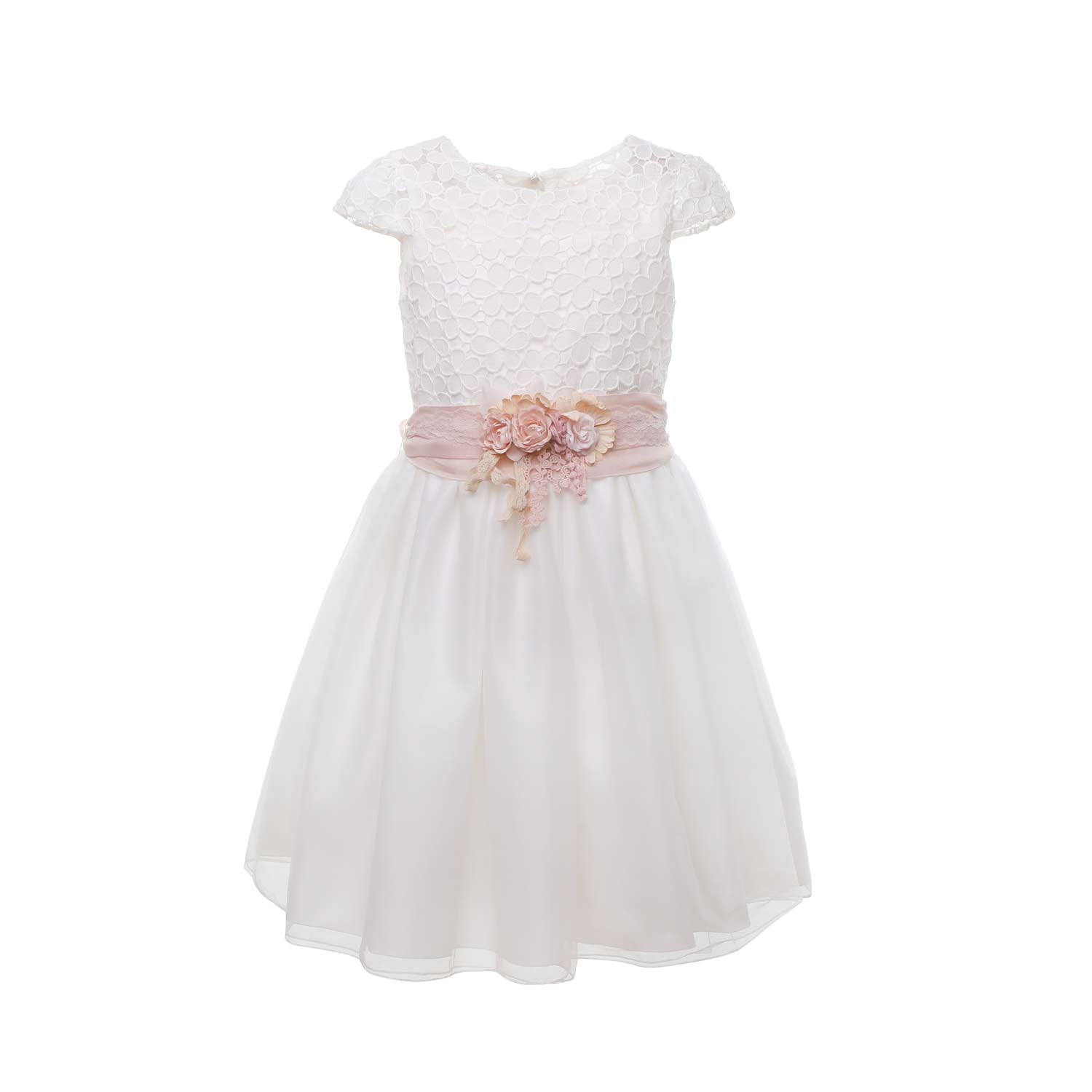 ABITO CERIMONIA BIANCO E MALVA BAMBINA E TEEN - annameglio.com abbigliamento moda