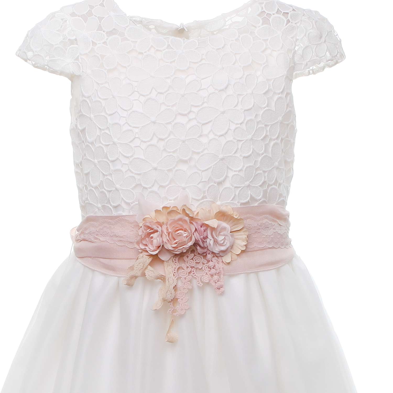 ABITO CERIMONIA BIANCO E MALVA BAMBINA E TEEN - annameglio.com abbigliamento moda