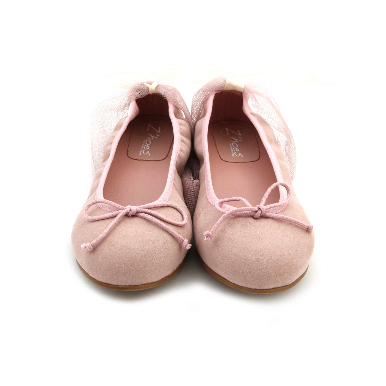 BALLERINE ROSA PASTELLO CON TULLE BAMBINA E TEEN - annameglio.com abbigliamento moda