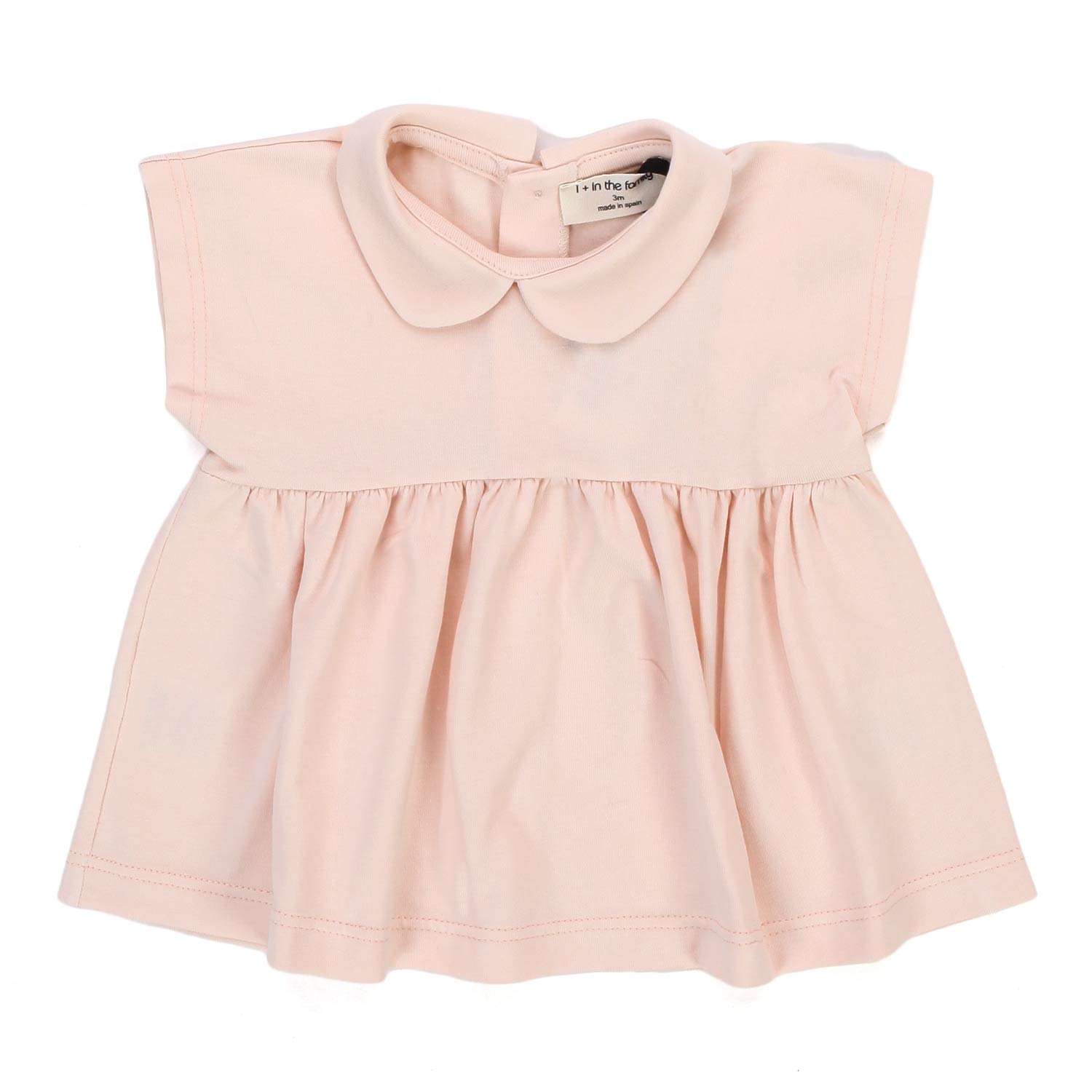 VESTITINO ONA ROSA PALLIDO NEONATA - annameglio.com abbigliamento moda