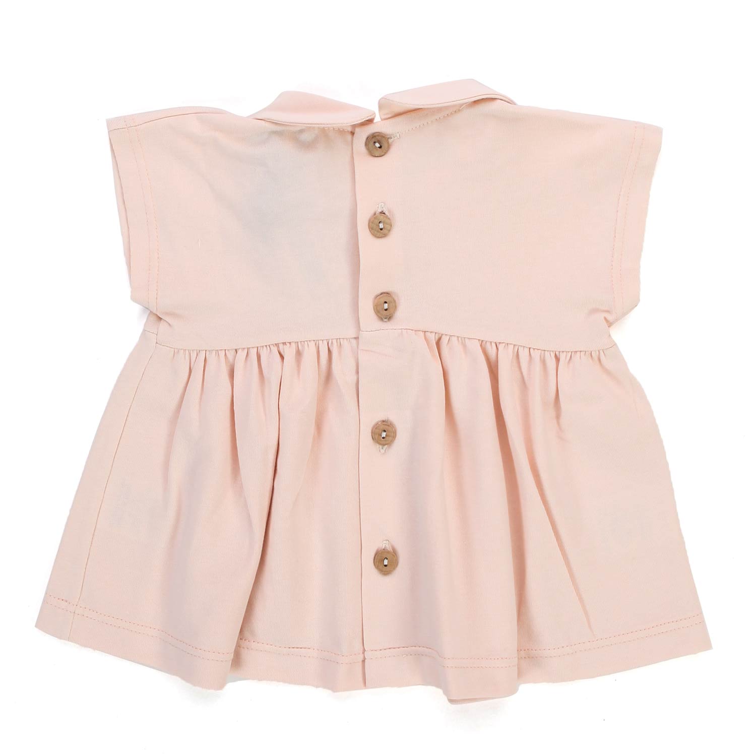 VESTITINO ONA ROSA PALLIDO NEONATA - annameglio.com abbigliamento moda