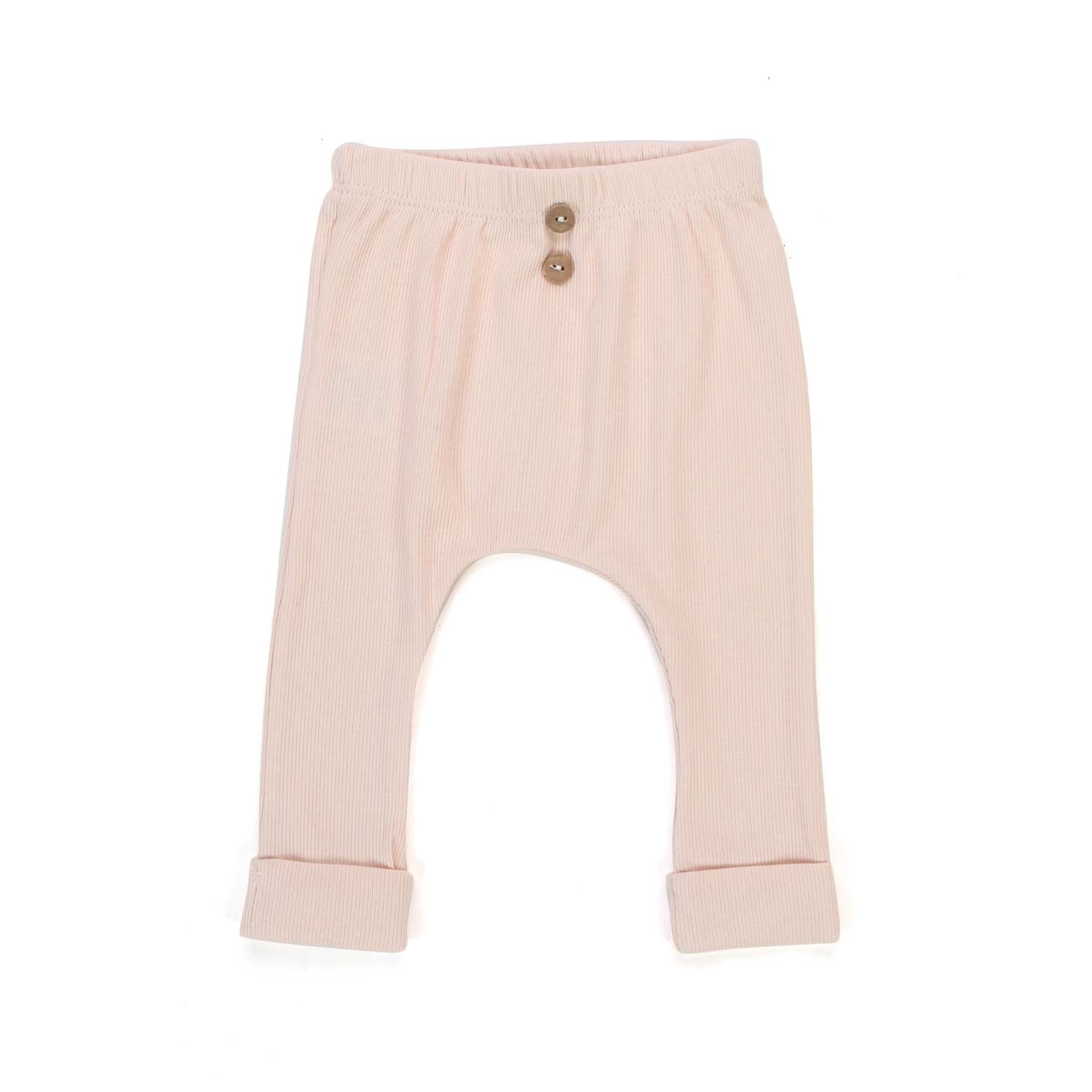 PANTALONE MARTI ROSA PALLIDO NEONATA - annameglio.com abbigliamento moda