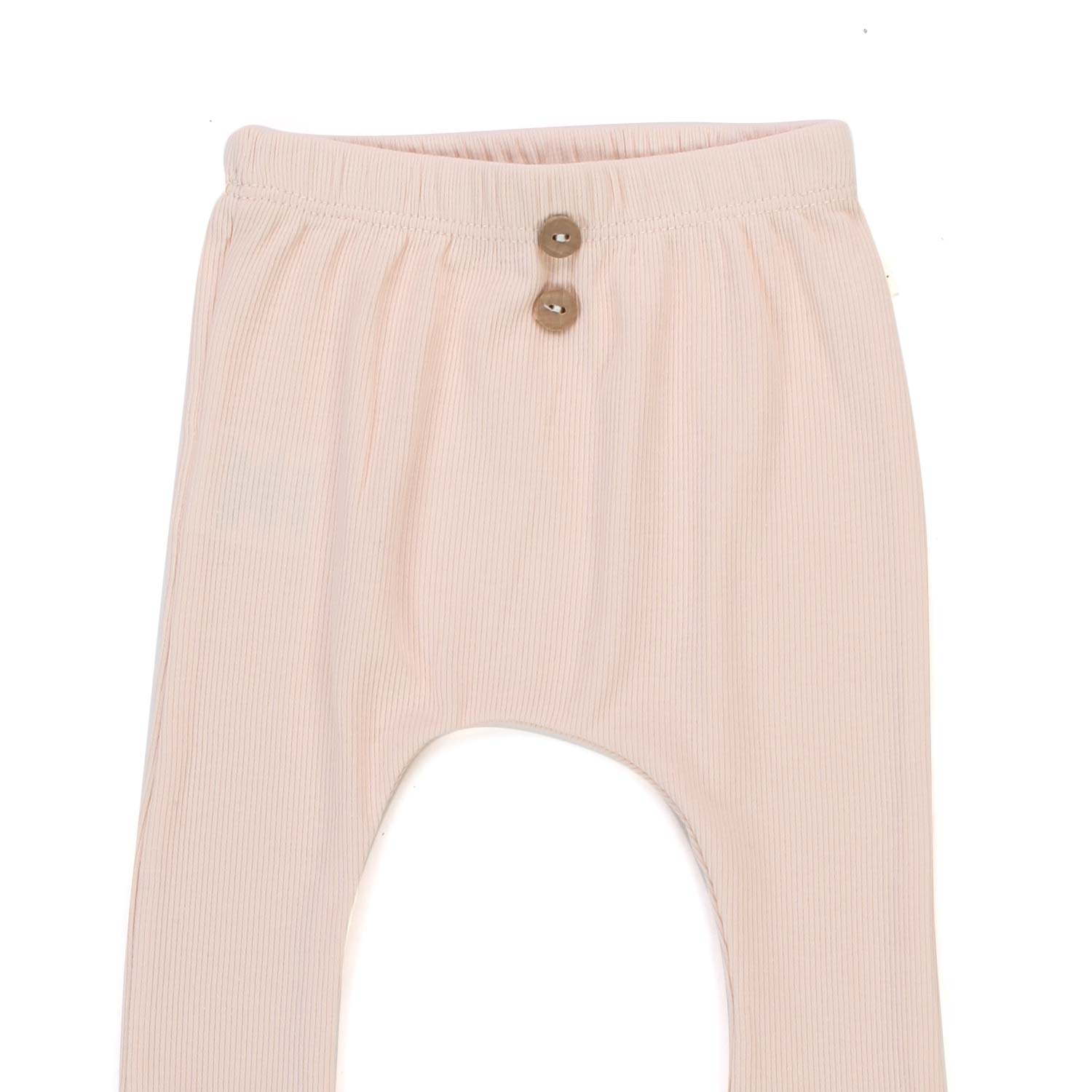 PANTALONE MARTI ROSA PALLIDO NEONATA - annameglio.com abbigliamento moda