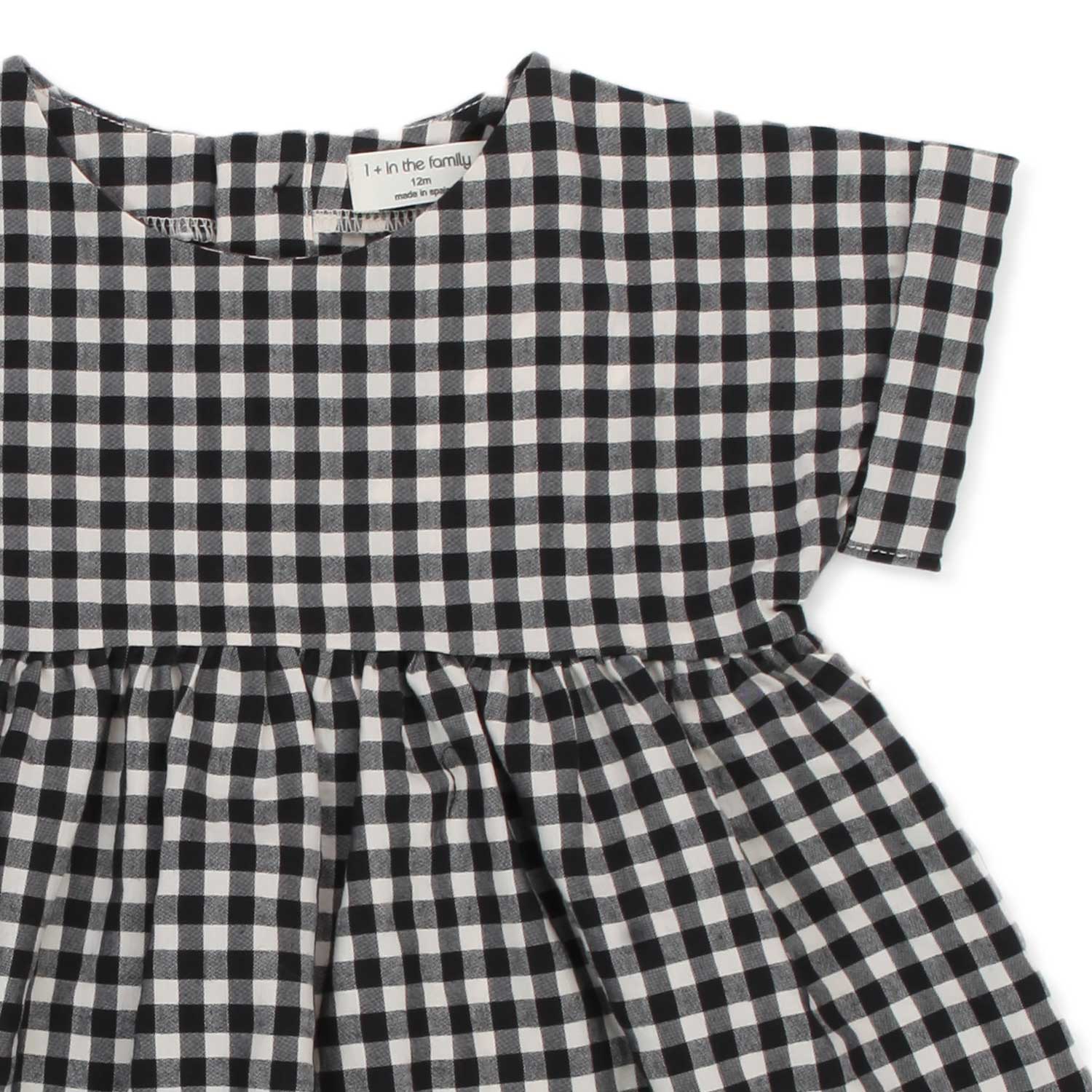 VESTITINO ISABEL GRAFITE BAMBINA E BEBÈ - annameglio.com abbigliamento moda