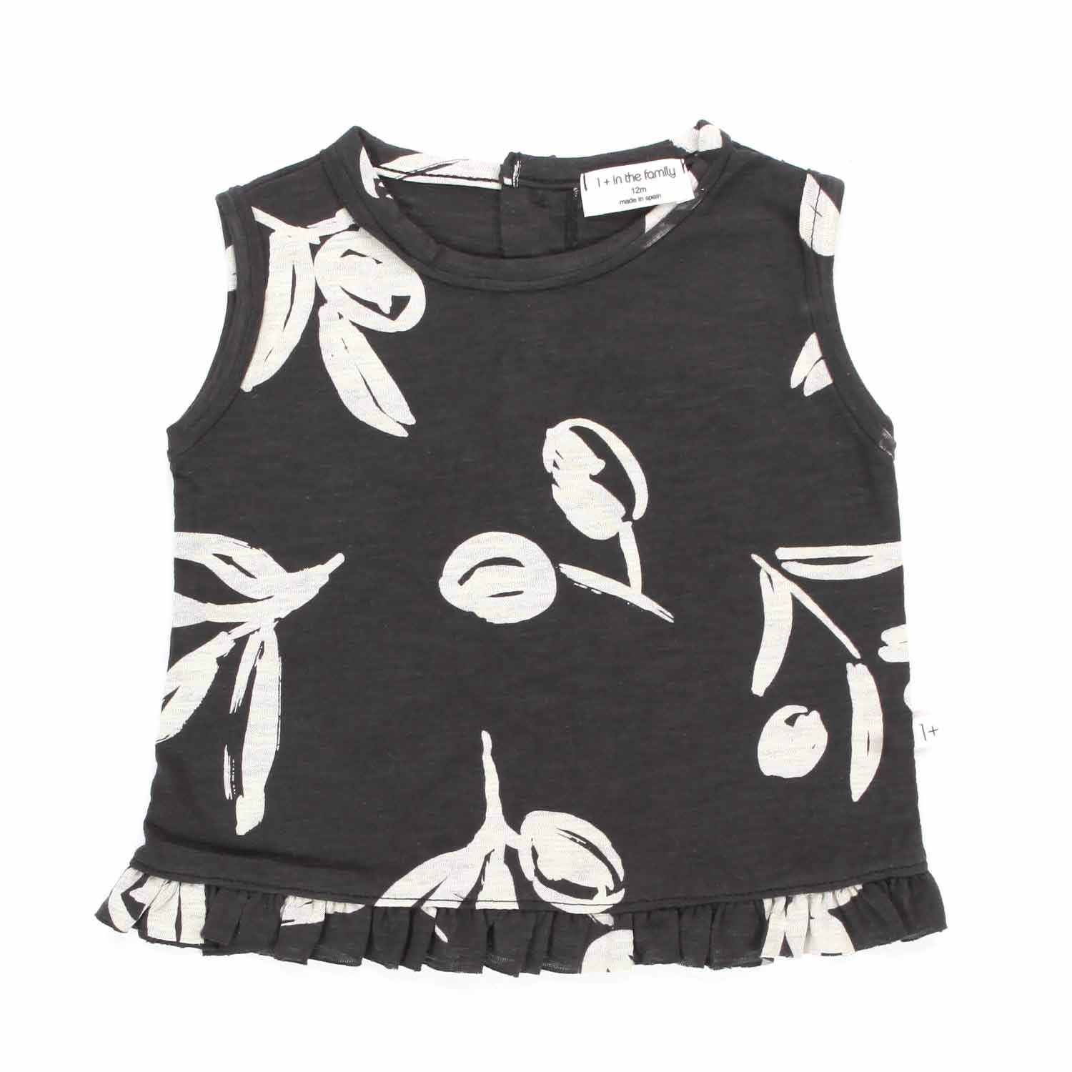 TOP CELIA COLOR GRAFITE BAMBINA E BEBÈ - annameglio.com abbigliamento moda