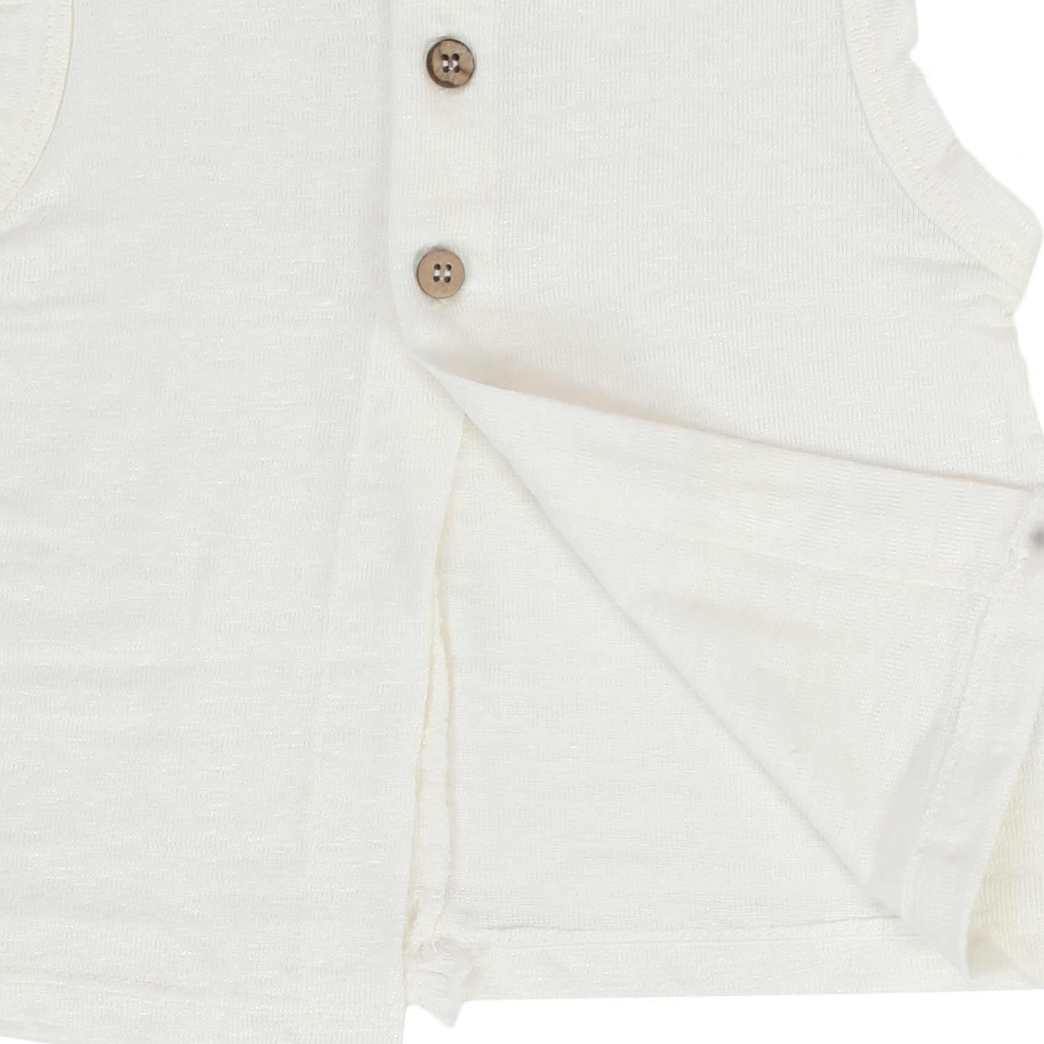 TOP VIR BIANCO BAMBINA E BEBÈ - annameglio.com abbigliamento moda