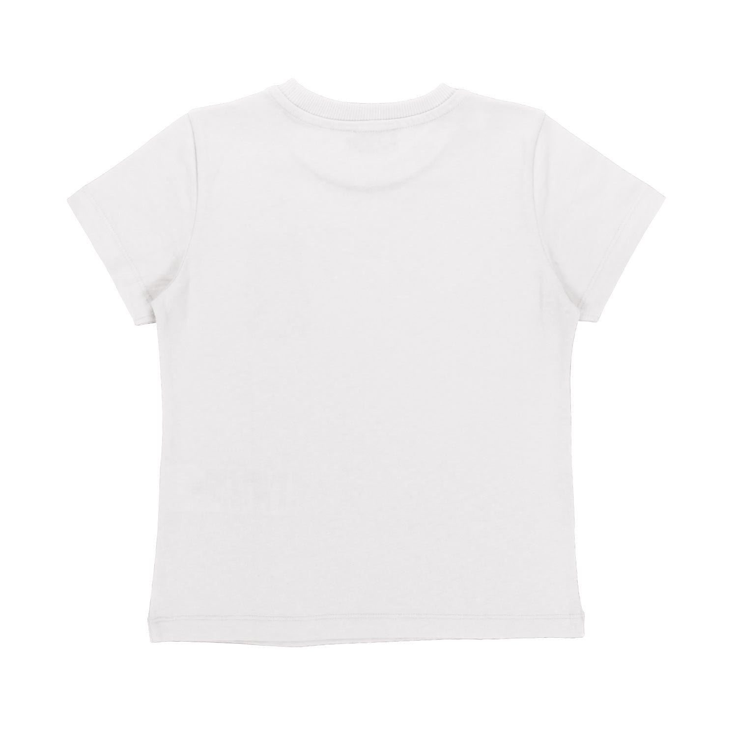 T-SHIRT BIANCA CON ORSETTO UNISEX - annameglio.com abbigliamento moda