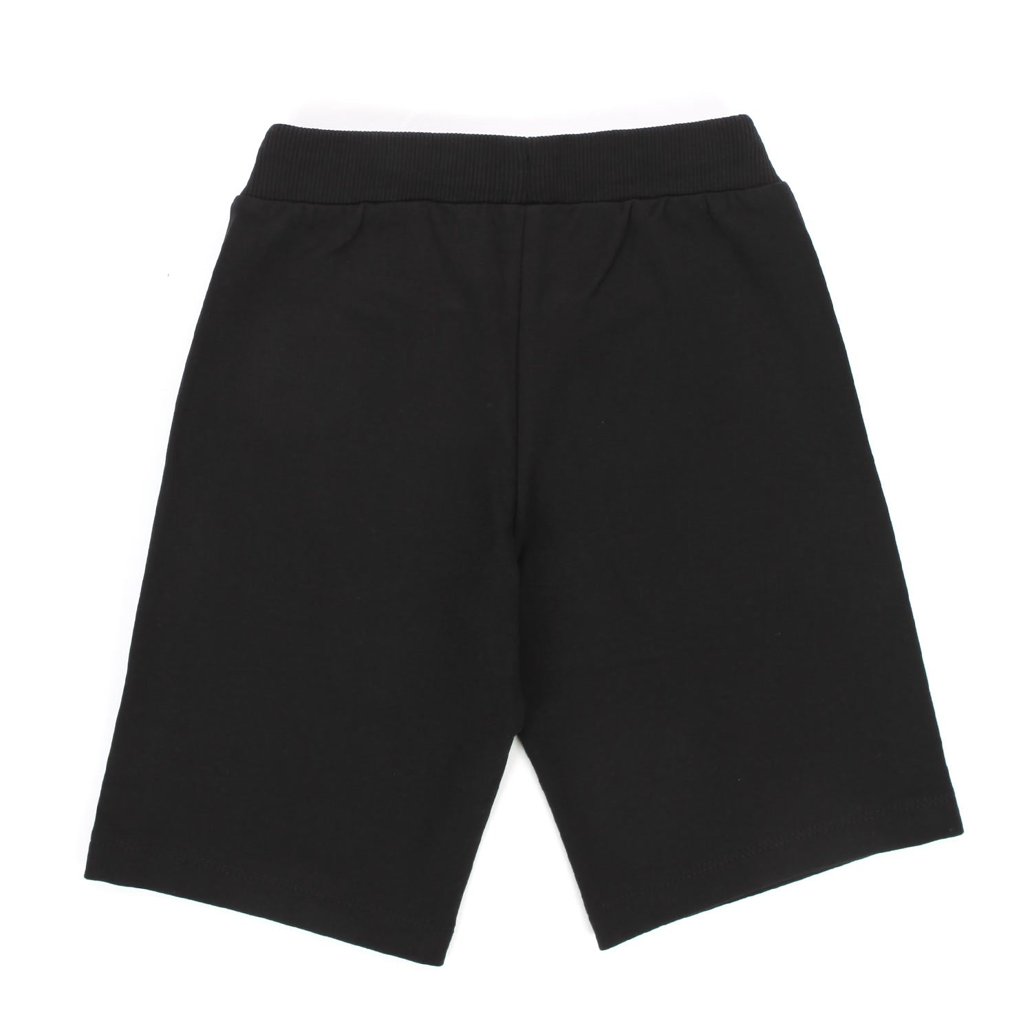 BERMUDA NERO IN FELPA BAMBINO E TEEN - annameglio.com abbigliamento moda