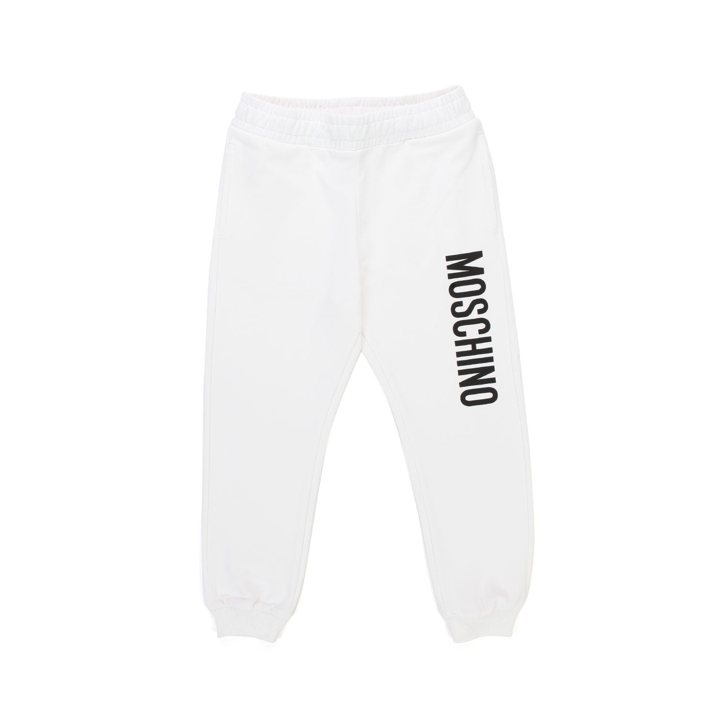 PANTALONE BIANCO IN FELPA BAMBINO E TEEN - annameglio.com abbigliamento moda