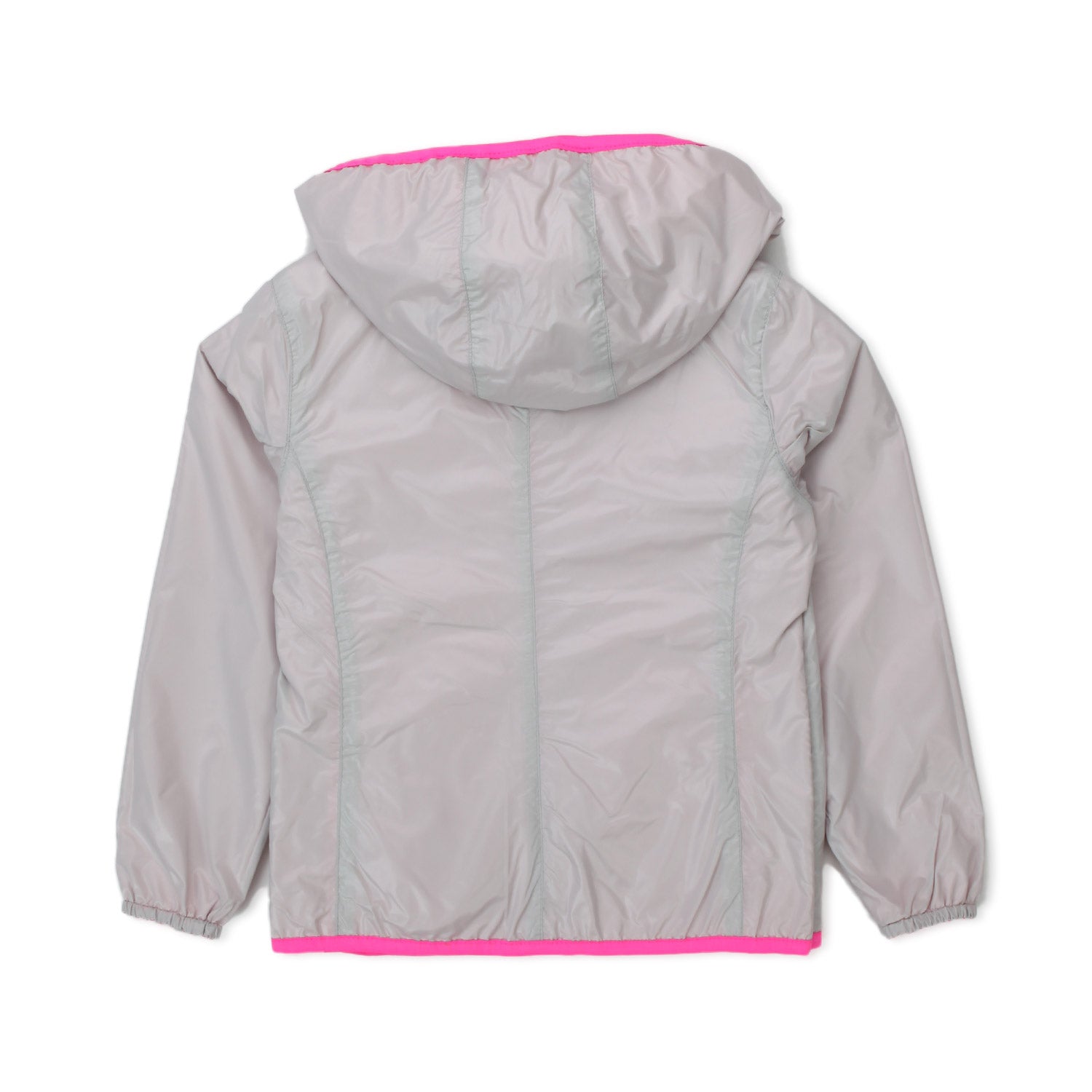 GIACCA LILY PLUS DOUBLE FLUO FUCSIA E GRIGIA - annameglio.com abbigliamento moda