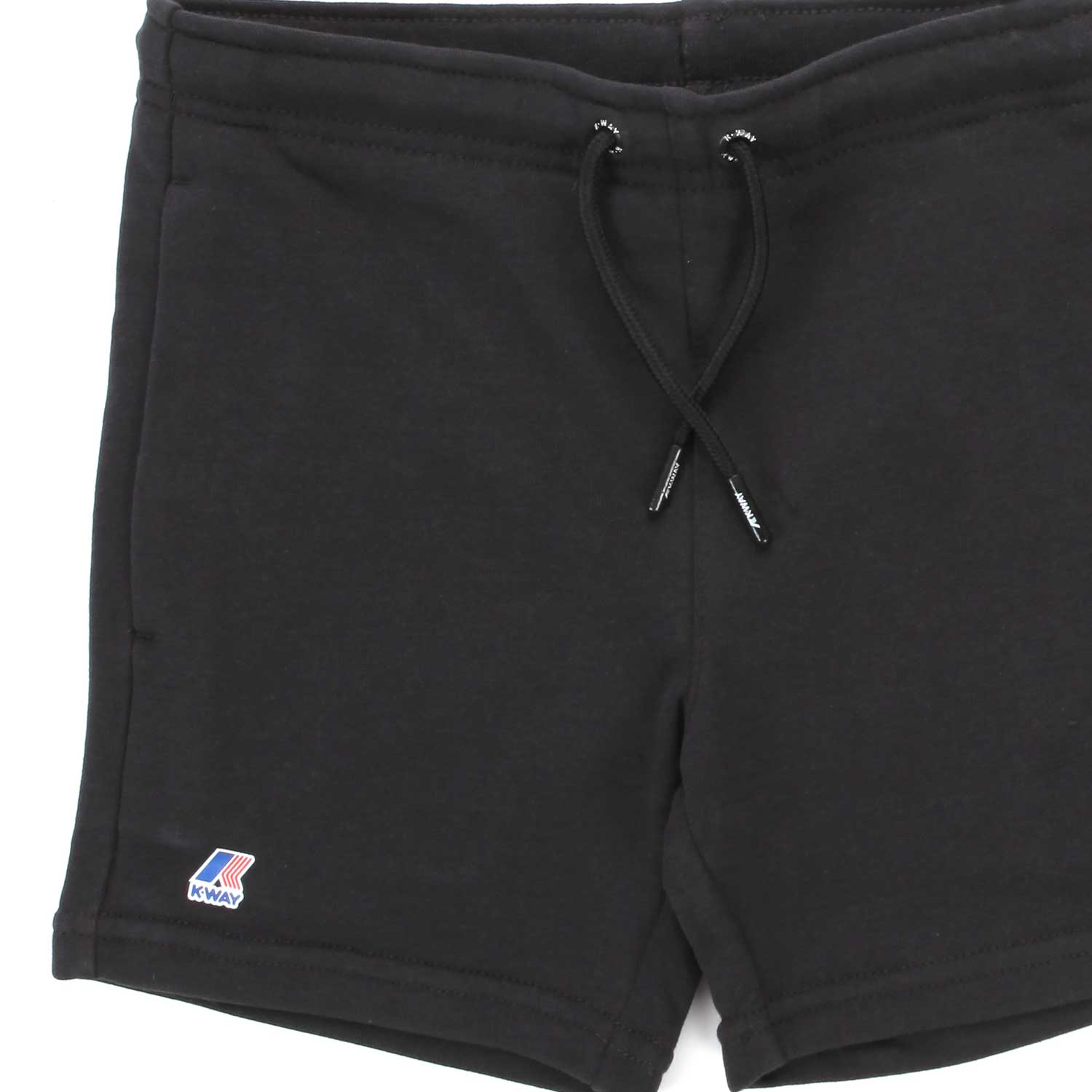 BERMUDA IN FELPA LE VRAI DORIAN POLY NERO - annameglio.com abbigliamento moda