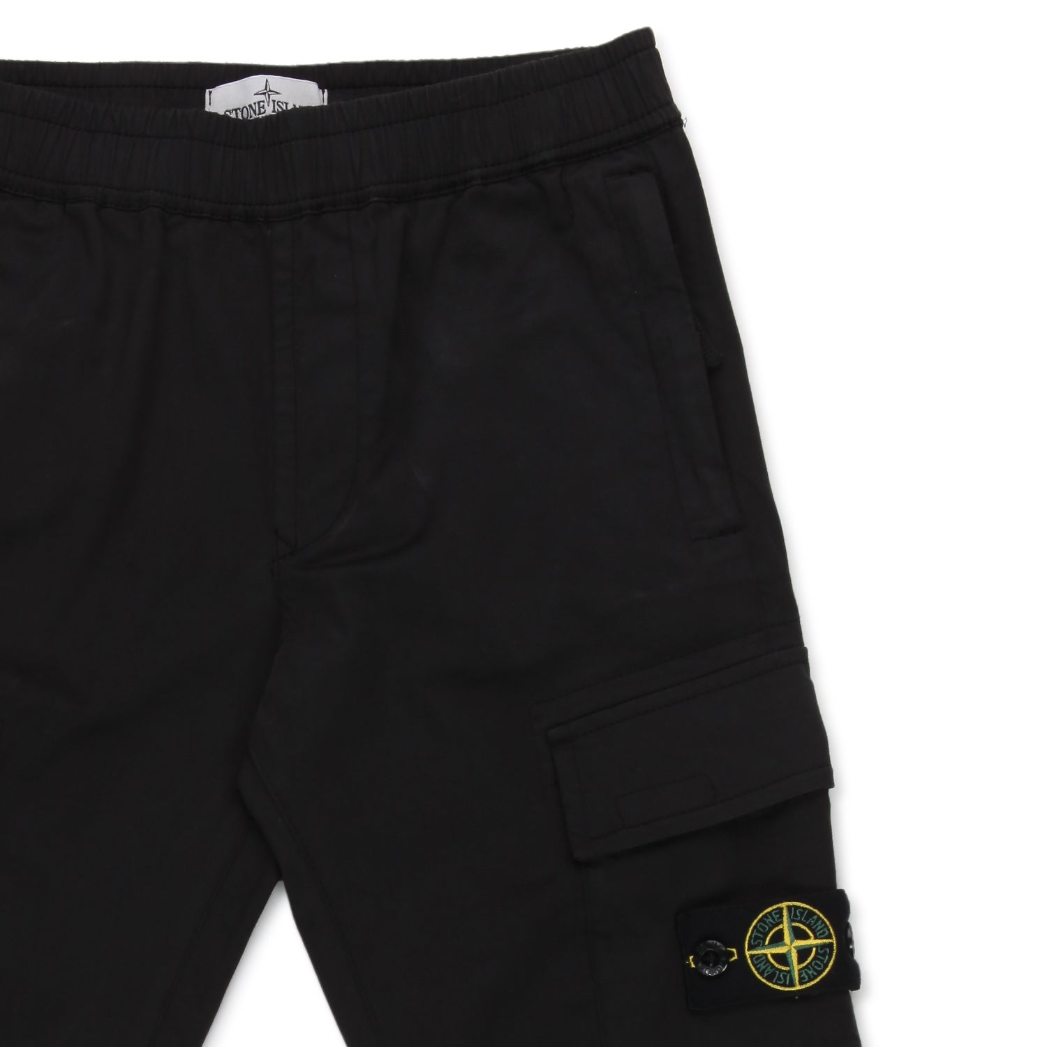 PANTALONE CARGO NERO IN RASO BAMBINO E TEEN - annameglio.com abbigliamento moda