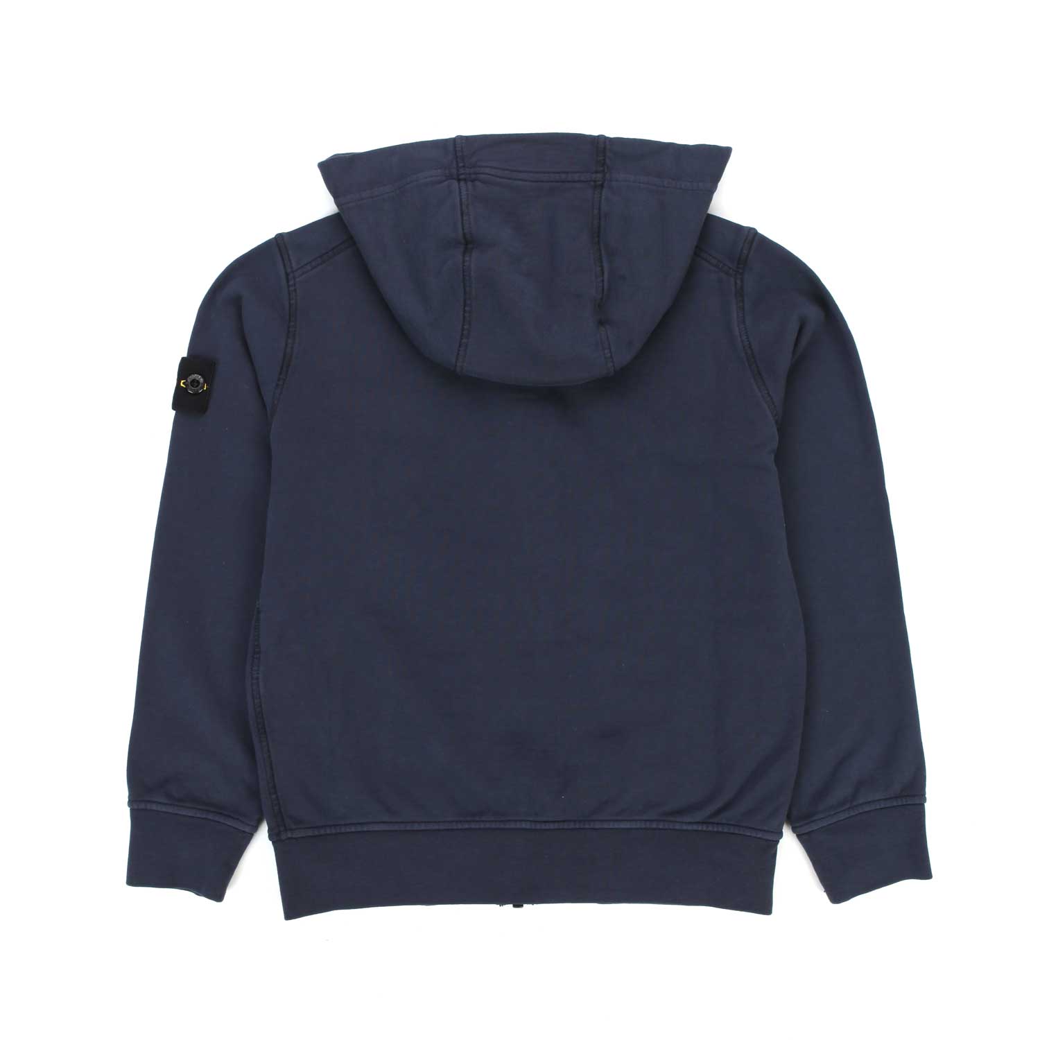 FELPA HOODIE BLU CON PATCH LOGO BAMBINO E TEEN - annameglio.com abbigliamento moda