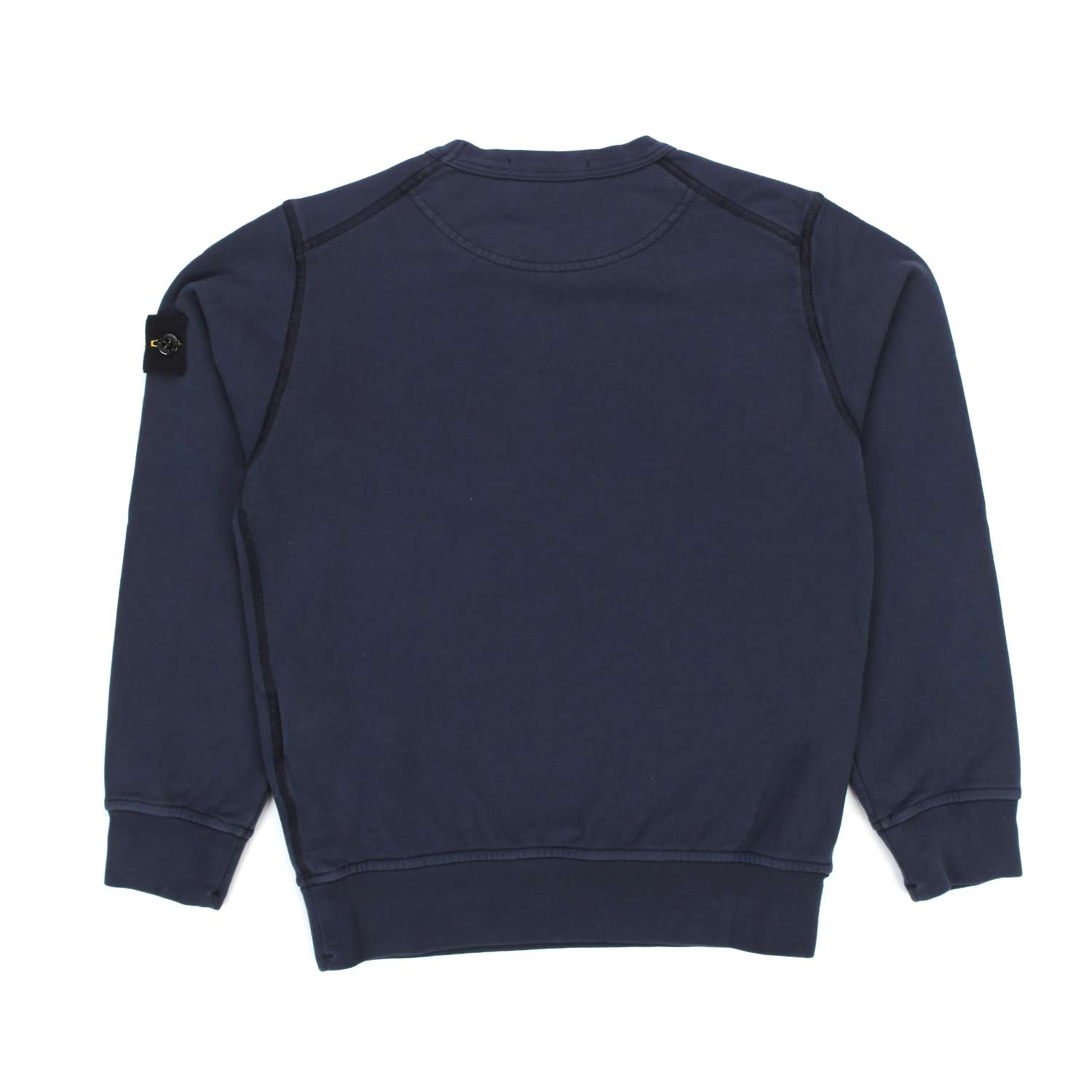 FELPA BLU AVIO CON PATCH LOGO BAMBINO E TEEN - annameglio.com abbigliamento moda