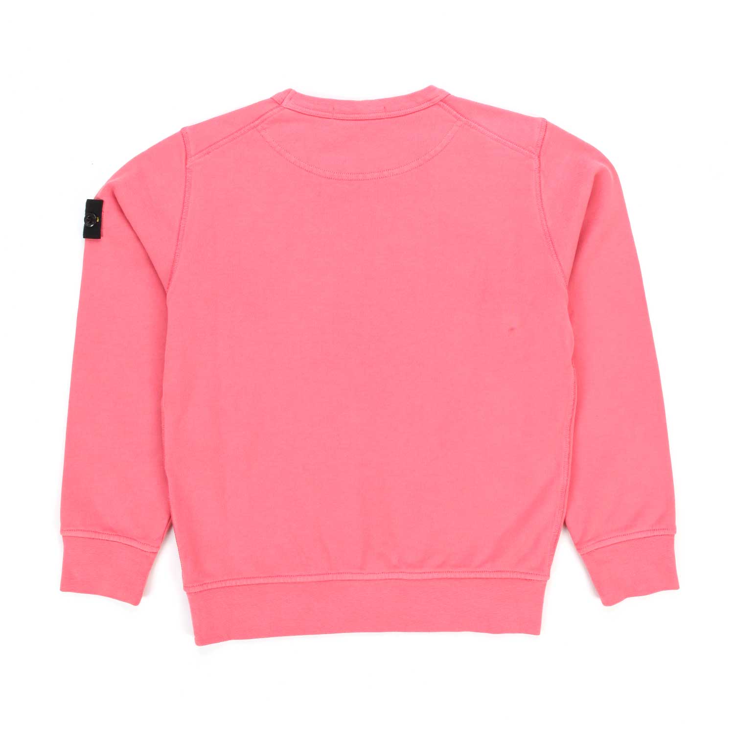 FELPA ROSA CORALLO CON PATCH LOGO BAMBINO E TEEN - annameglio.com abbigliamento moda